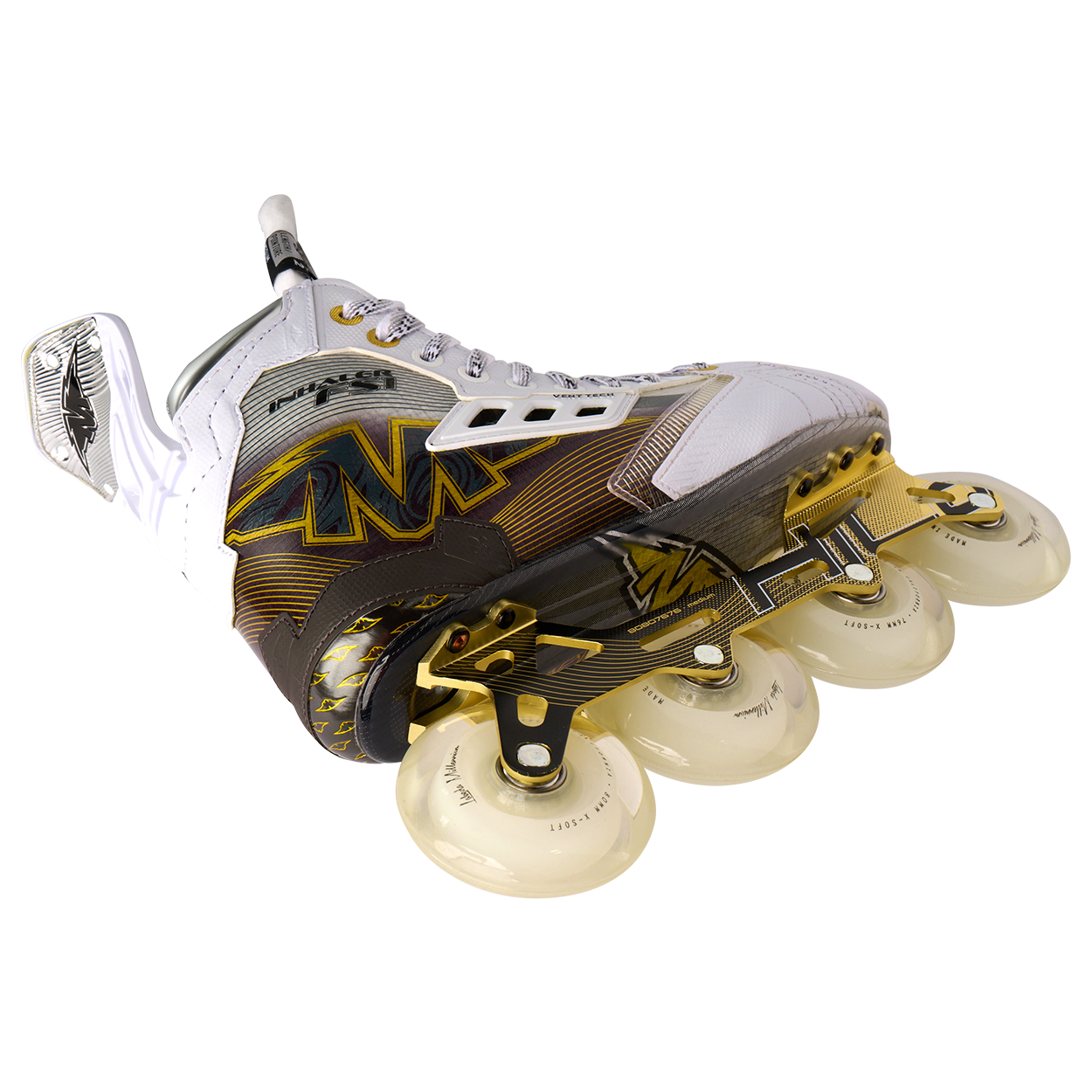 MISSION INHALER FS1 RH Senior Ice Hockey Skates - Professional Grade Right Hand Skate for Competitive Players - Perfect for Ice Hockey Games and Training Sessions
