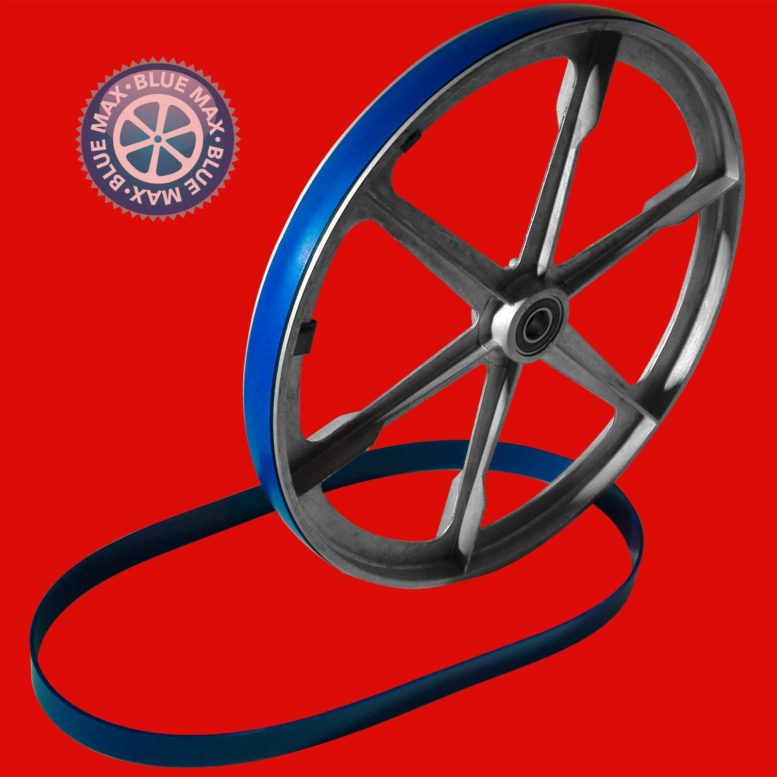 Replacement 2 Blue MAX Ultra Duty Band Saw Tires for TOOLEX 533612 Band Saw - Durable Rubber Tires for Woodworking & Metal Cutting - Perfect for Industrial Workshops & DIY Projects