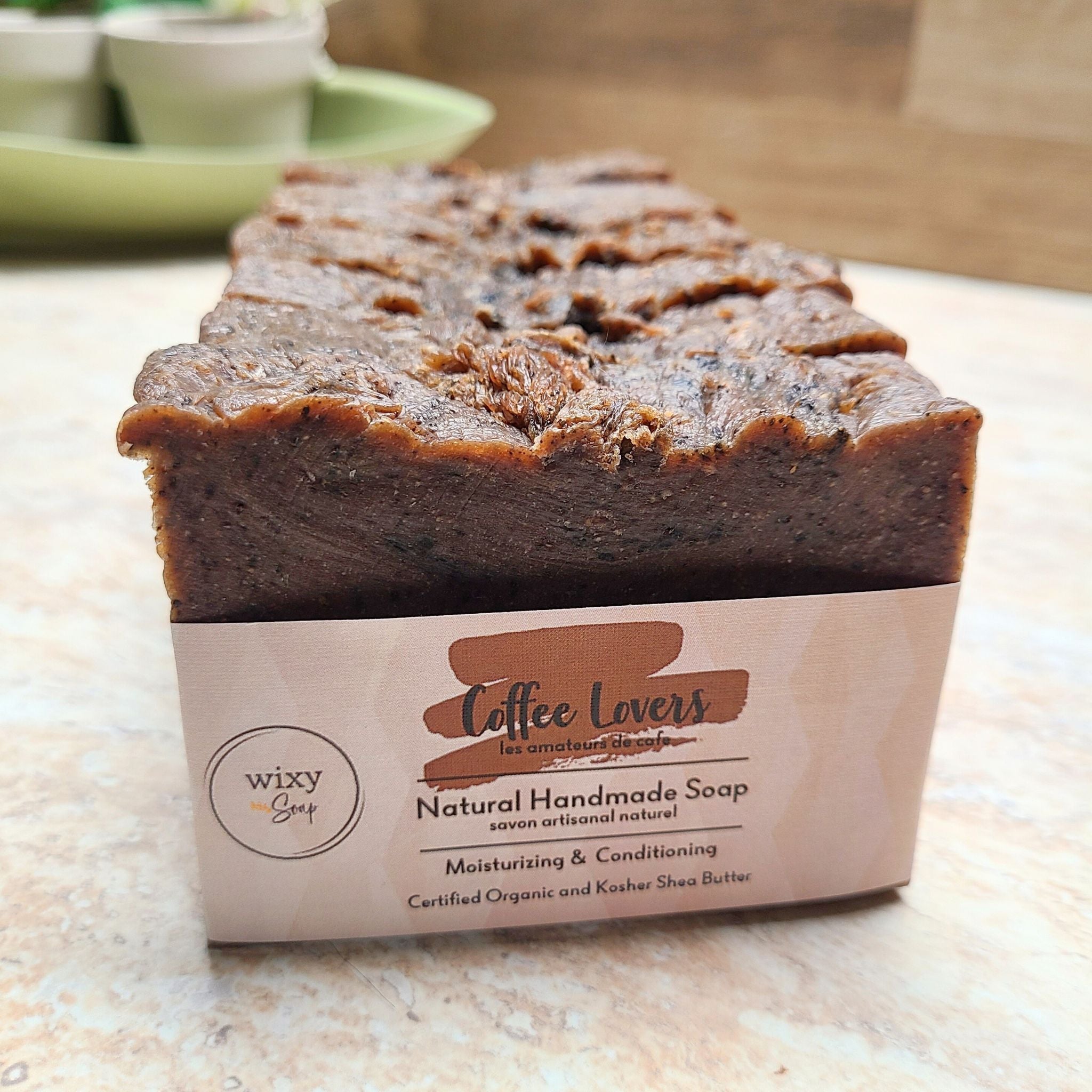 Handmade Coffee Soap for Coffee Lovers - Natural Exfoliating & Moisturizing Bar Soap - Perfect for Morning Routine & Gift Sets