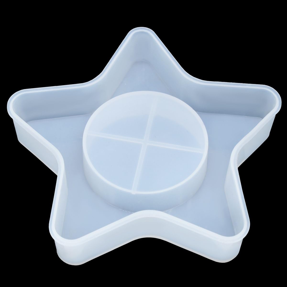 Premium Silicone Star Mold for Candle Holders, Resin Art, Epoxy Casting, Soap Making & DIY Crafts - Perfect for Home Decor, Wedding Centerpieces & Holiday Gifts