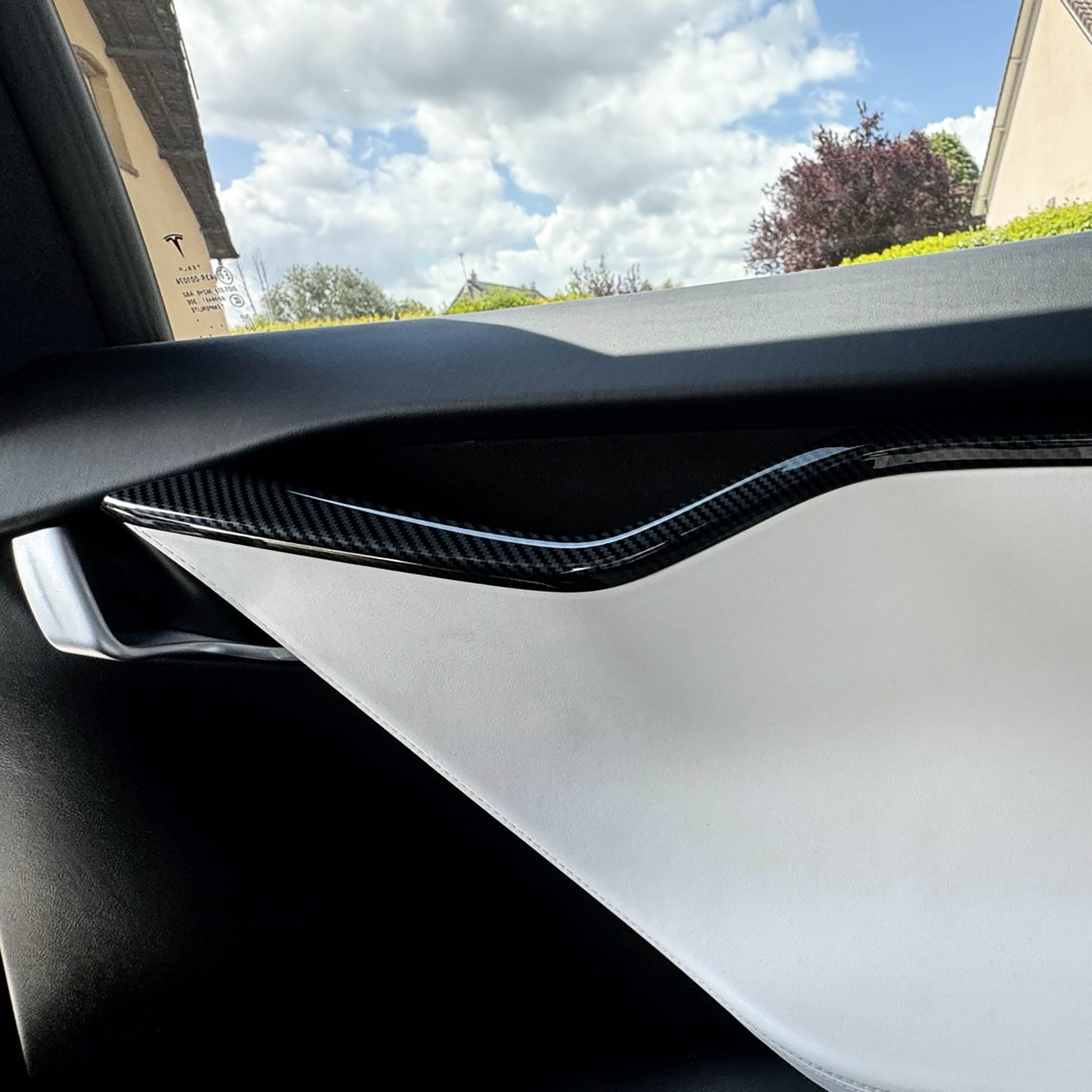Premium Interior Door Trim for Tesla Model S (2012-2021) | Perfect Fit for Pre-Refresh Models | Enhance Your Car's Luxury Interior & Style