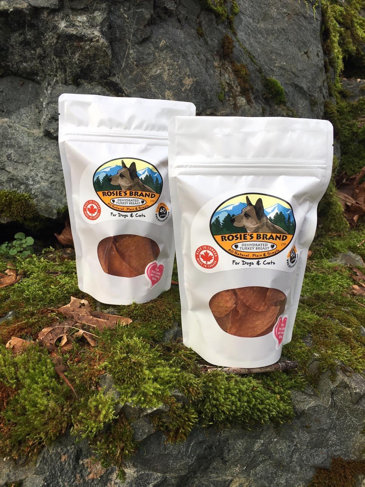 Premium Rosie's Brand Turkey Breast Dog Treats - All Natural, Grain-Free, High Protein for Training & Rewards - Perfect for Small, Medium & Large Breeds