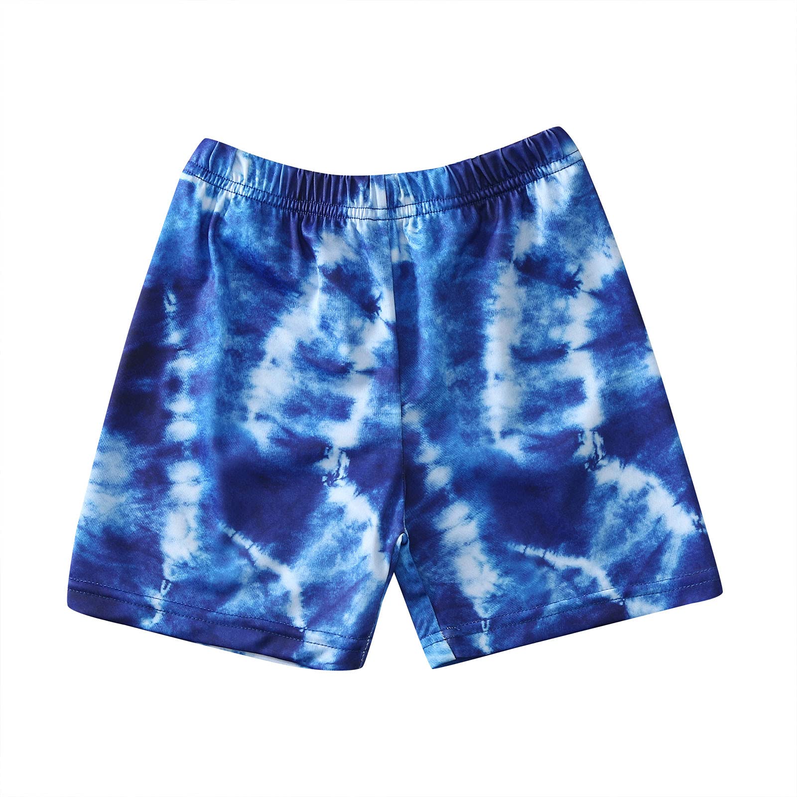 POLG Quick Dry Toddler Boys Swim Trunks - Palm Tree Print Beach Shorts for Baby Boys | Perfect for Swimming, Beach Outings & Summer Play