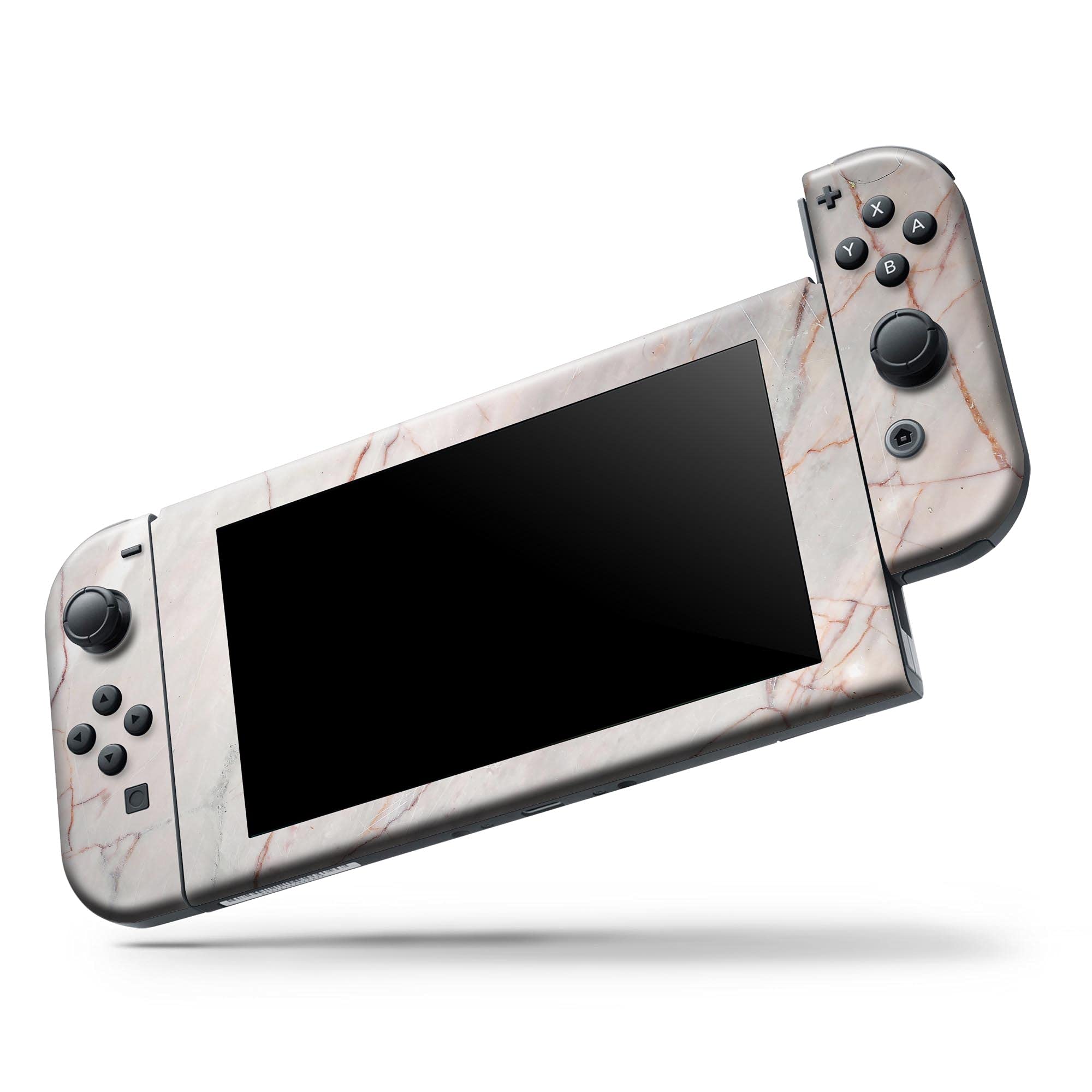 Nintendo Switch Dock Skin Cover - Scratch-Resistant Removable Vinyl Wrap Decal - Slate Marble Design V11 - Perfect for Gaming Setup & Console Protection