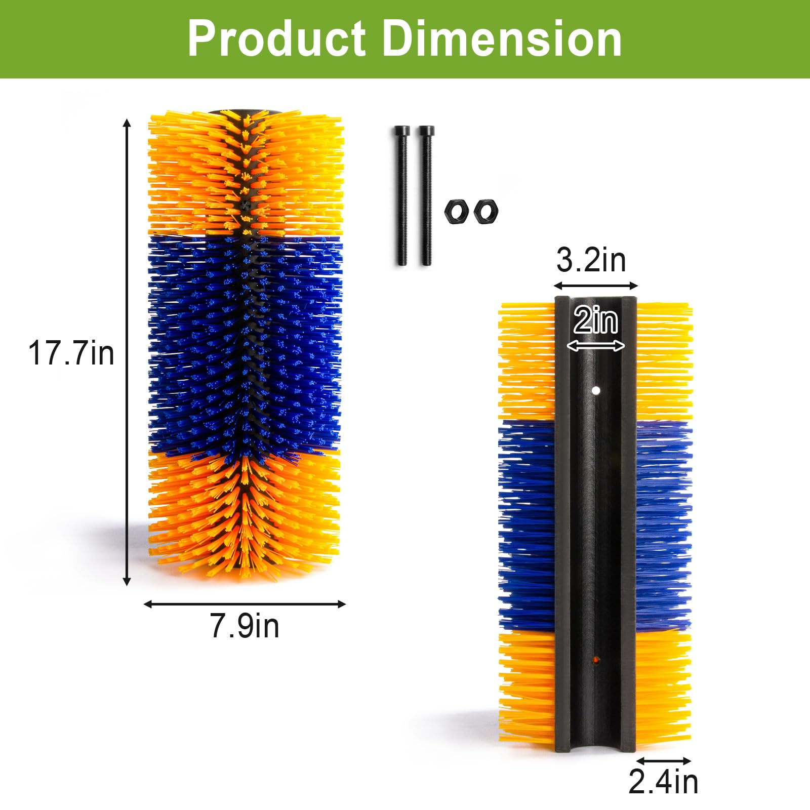 **Livestock Scratch Brushes for Horses, Cattle, Sheep, Goats & Pigs – Durable Animal Grooming & Back Scratcher Tool – Perfect for Barn, Ranch & Farm Use**