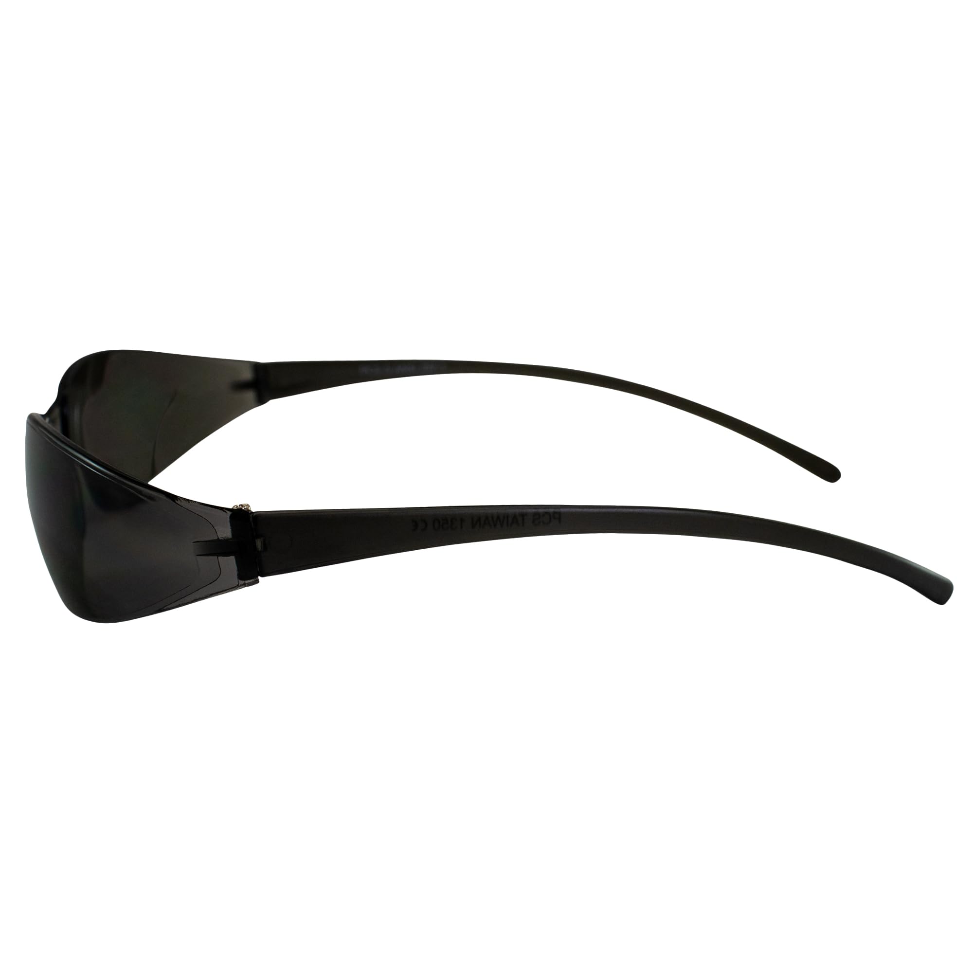 Skinny Joes Polarized Sunglasses for Men & Women - Black Frame with Smoke Lenses - UV Protection, Lightweight & Comfortable - Perfect for Driving, Beach & Outdoor Activities