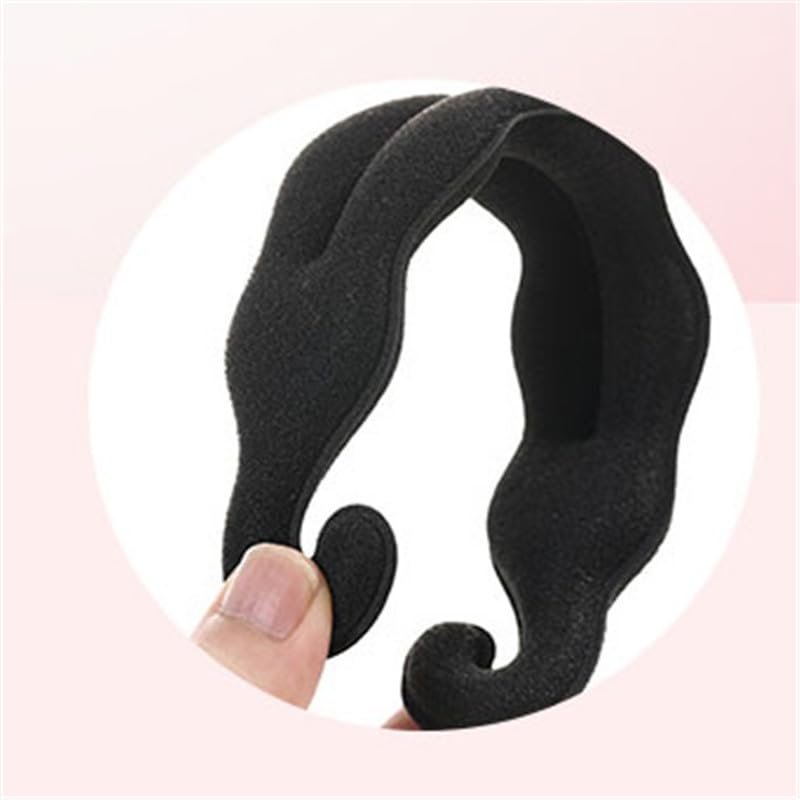 Hair Donut Bun Maker - Magic Sponge Curler for Easy Hairstyling, Twist & Braid Tool - Perfect for Updos, Ponytails & Formal Events