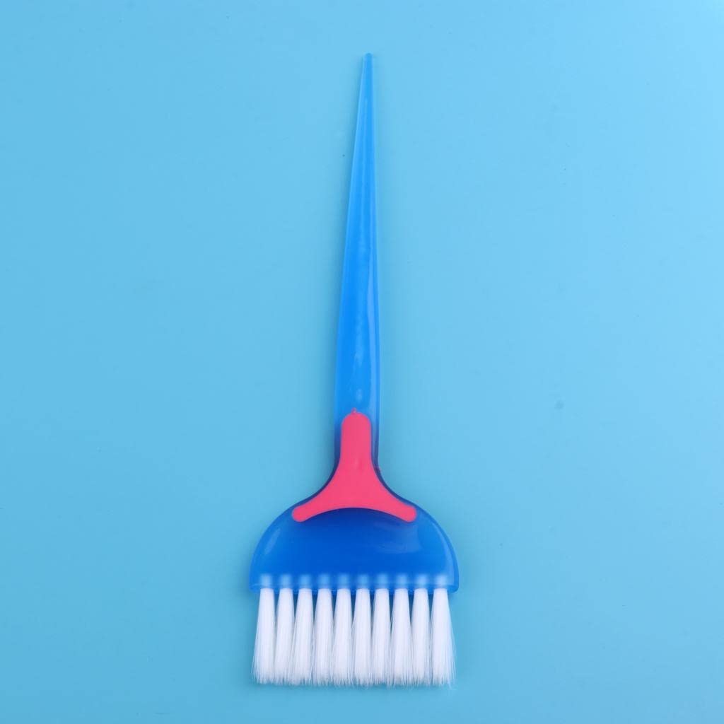 VMS INDIA 4 Colors Clear Hair Coloring Comb - Blue, Pink, Purple, Green - Professional Hair Dye Applicator for DIY Salon Highlights & Ombre at Home