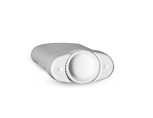 BPA Free Empty Plastic Oval Deodorant Containers & Lip Balm Tubes with Lids - 15ML for DIY Lipstick, Chapstick, Crayon, Homemade Cosmetics (100 Pcs) - Perfect for Travel, Gifts & Small Business Packaging