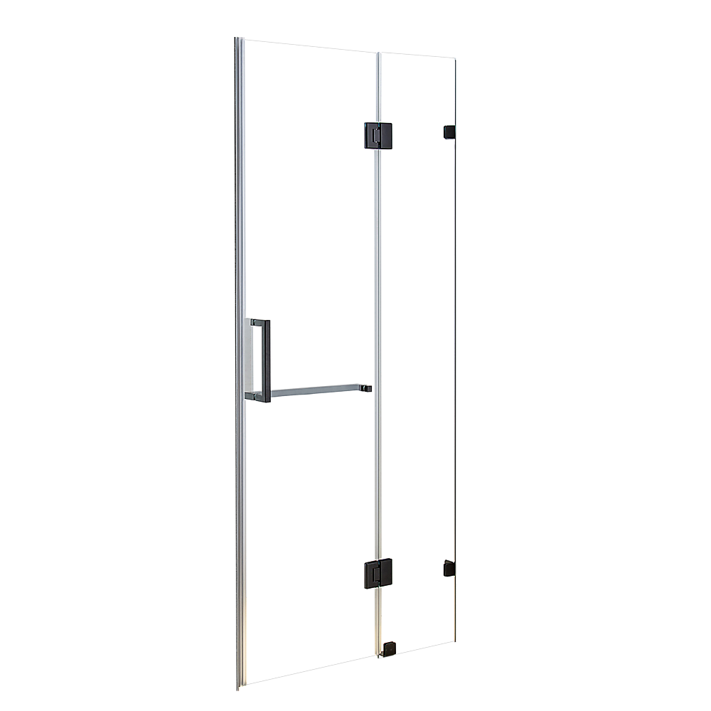 10mm Frameless Shower Screen 100x200cm Wall to Wall - Premium Bathroom Glass Enclosure by Della Francesca | Perfect for Modern Walk-in Showers & Spa-like Bathroom Upgrades