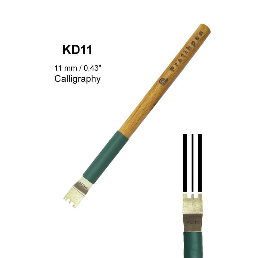 Professional Calligraphy Pen Set with 8 T-Pattern Nibs - Hand Lettering & Art Supplies - Premium Ink Pens with Leather Holder - Perfect for Wedding Invitations, Bullet Journals & DIY Crafts