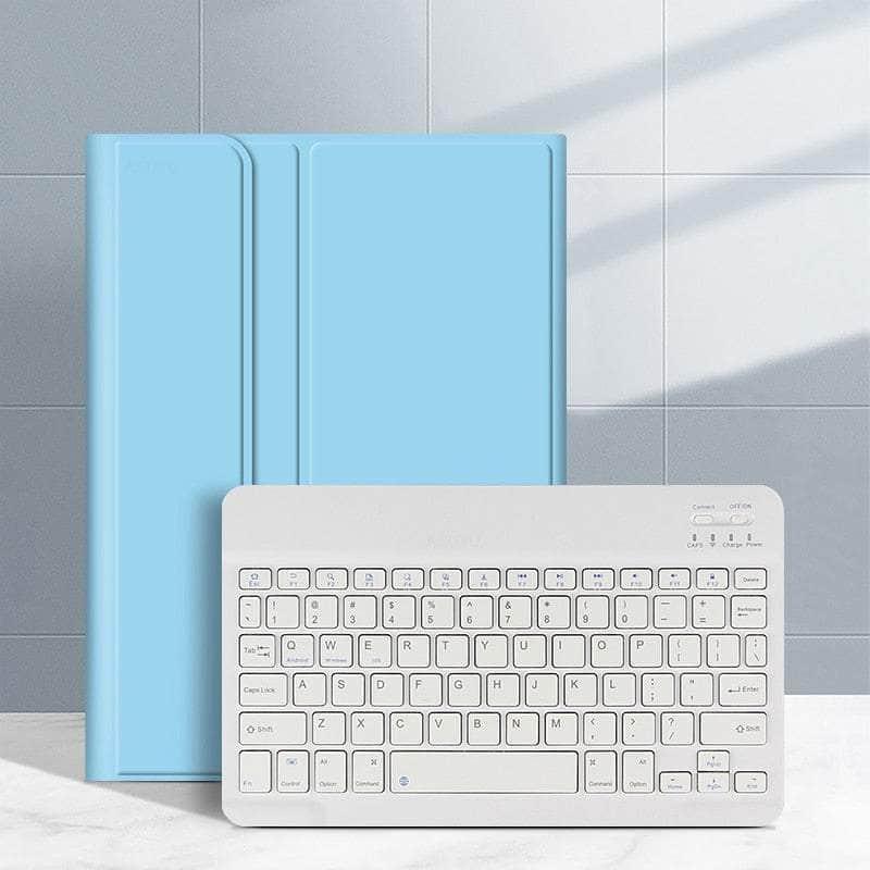 Apple iPad 11 (2025 Model) Wireless Bluetooth Keyboard Case with Protective Cover - Perfect for Work, Study & Travel
