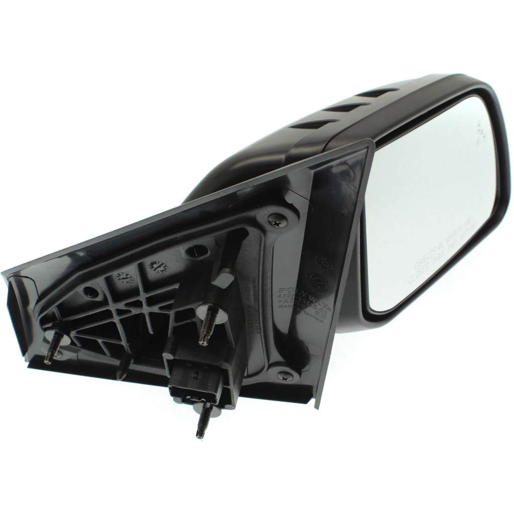 2011-2015 Lincoln MKX Passenger Side Power Door Mirror - Manual Folding, Heated, Blind Spot Detection, Memory, Signal & Puddle Light, Paintable (Replaces FO1321503, CT4Z17682EAPTM) - Perfect for Winter Driving and Enhanced Safety