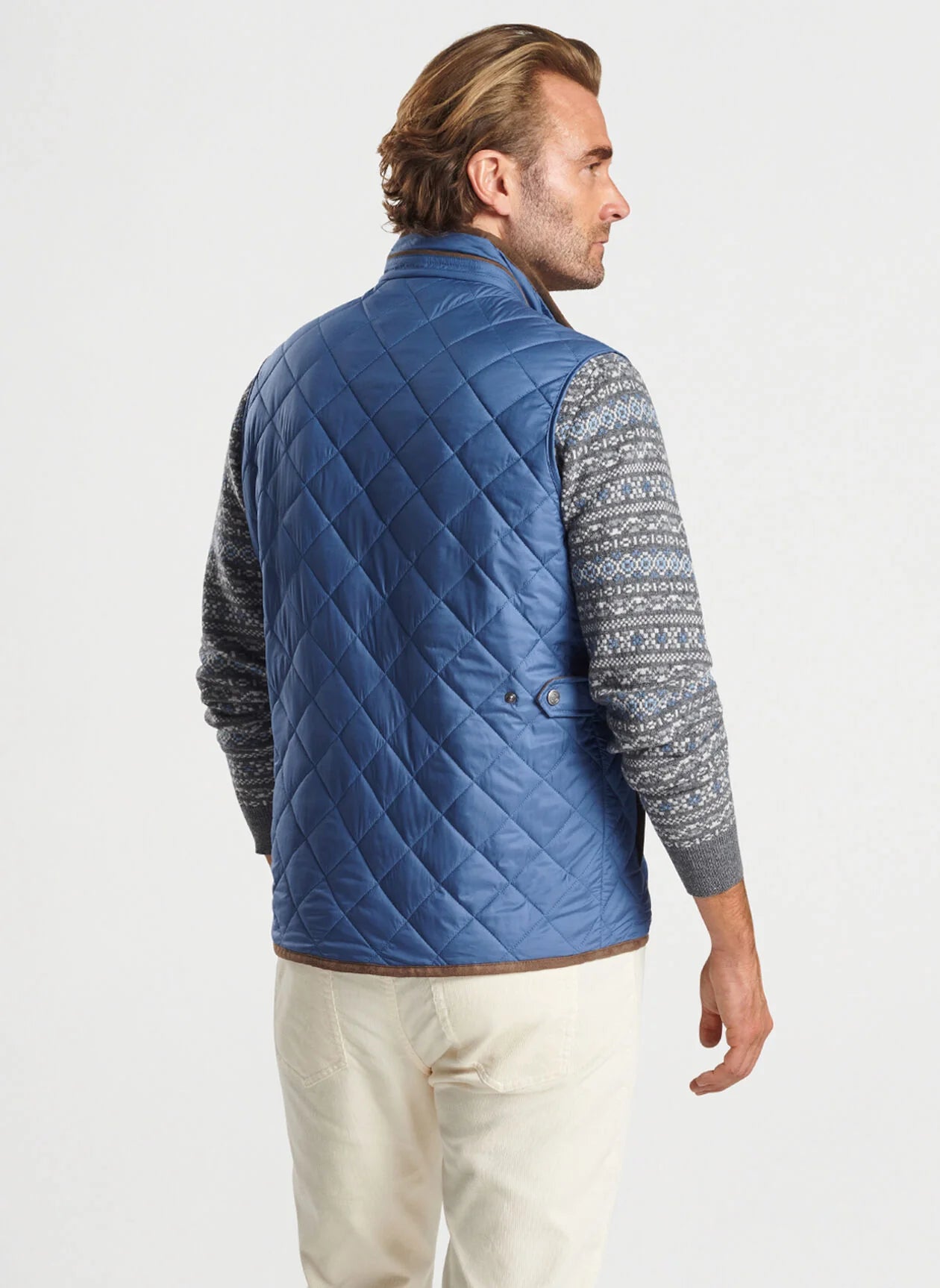 PETER MILLAR ESSEX Quilted Vest for Men - Lightweight, Warm, and Stylish - Perfect for Outdoor Activities, Casual Wear, and Layering in Fall & Winter