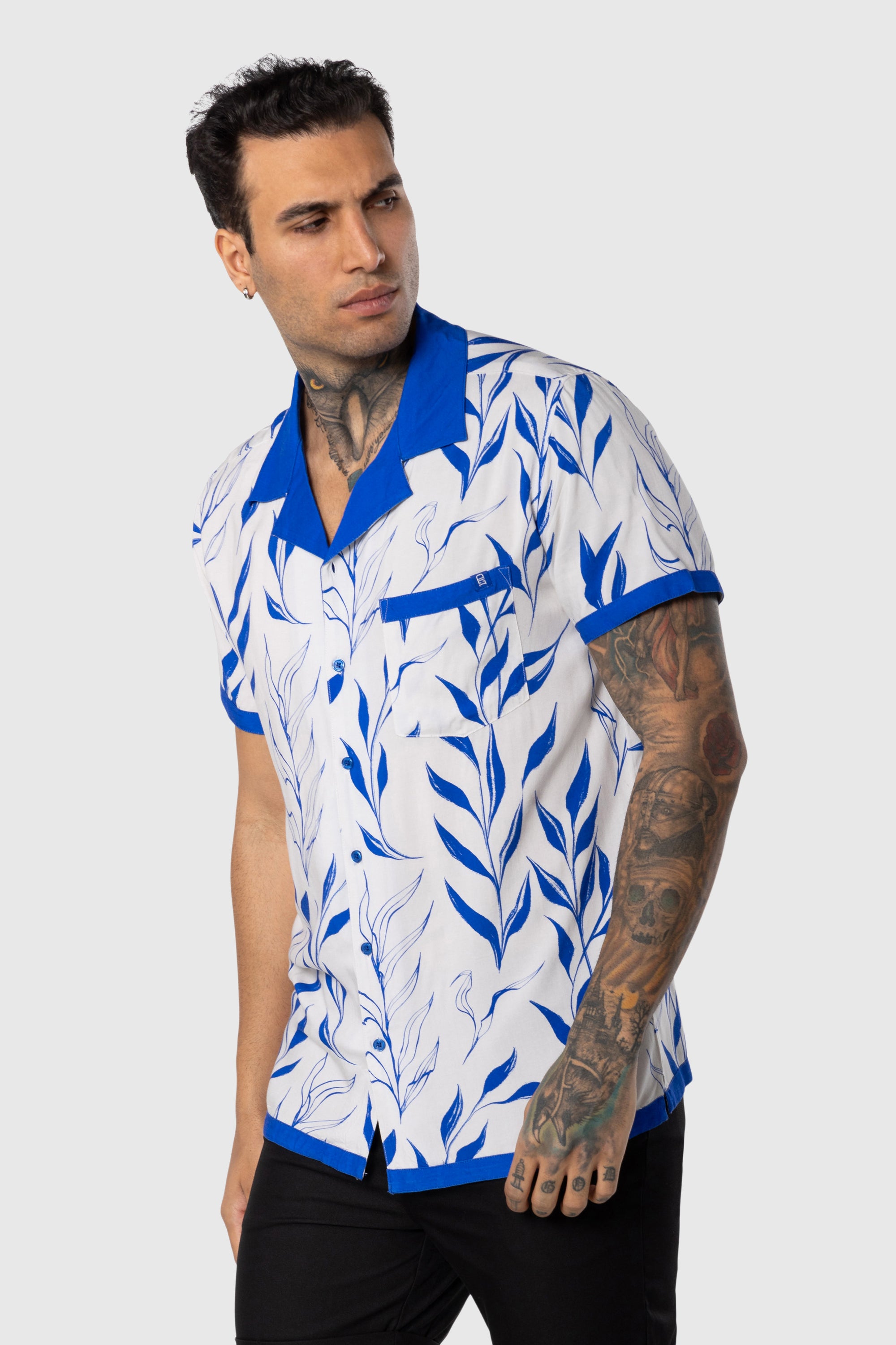 Stylish Vice Button Up Shirt for Men - Trendy Casual & Formal Wear - Perfect for Office, Parties & Everyday Outfits