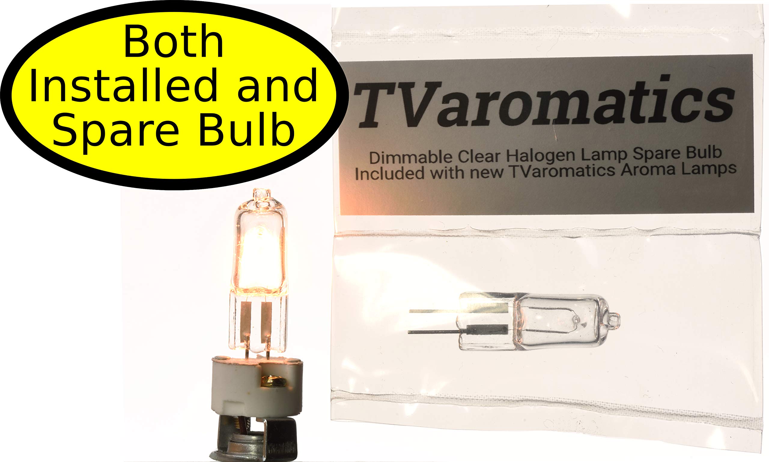TVaromatics Orange Glass Plug-in Aroma Lamp Oil Warmer - Essential Oil Diffuser for Home, Office & Spa | Relaxing Scented Air Freshener with Soft Glow Night Light