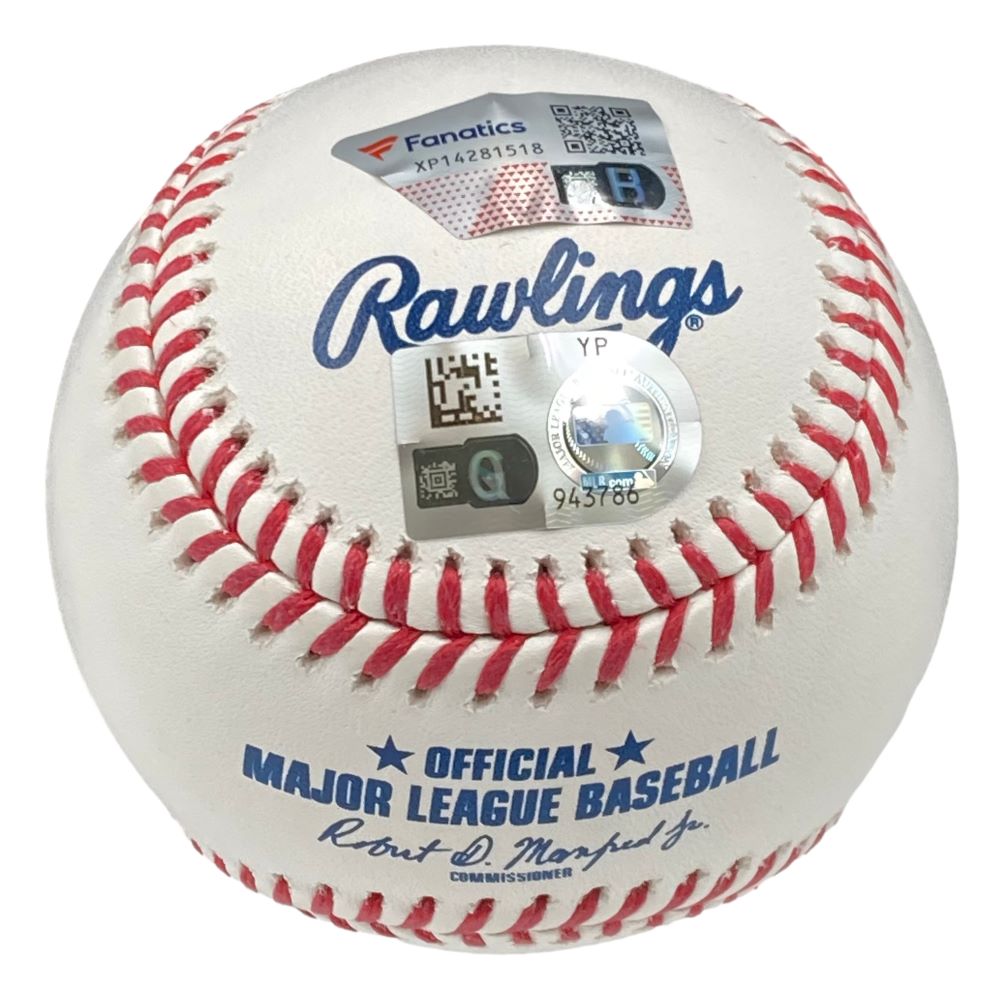 Alec Bohm Philadelphia Phillies Autographed Official MLB Baseball with Display Case - Perfect for Collectors, Fans, and Sports Memorabilia Enthusiasts