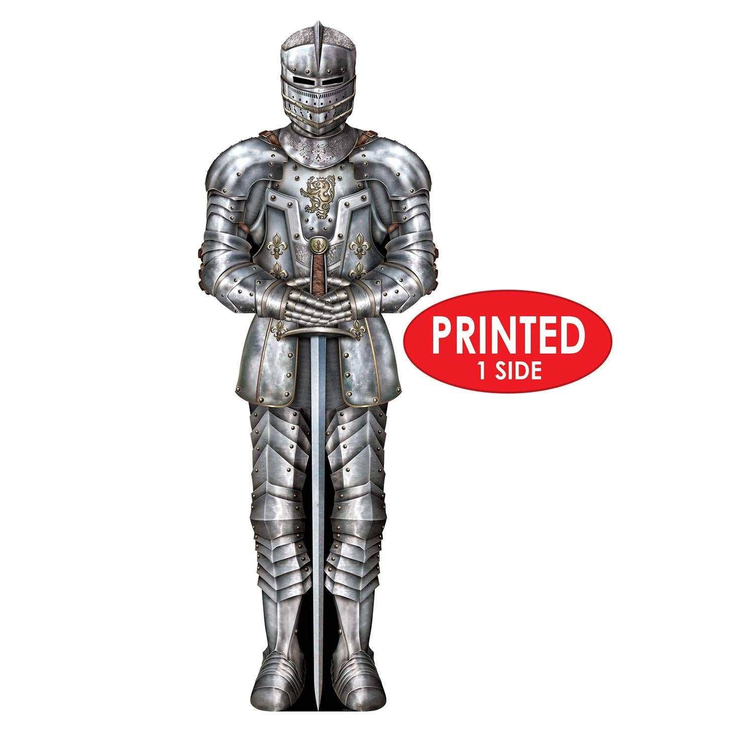 12 Pack Beistle Jointed Suit of Armor Halloween Party Decorations - Perfect for Medieval Theme Parties, Costume Contests & Home Decor