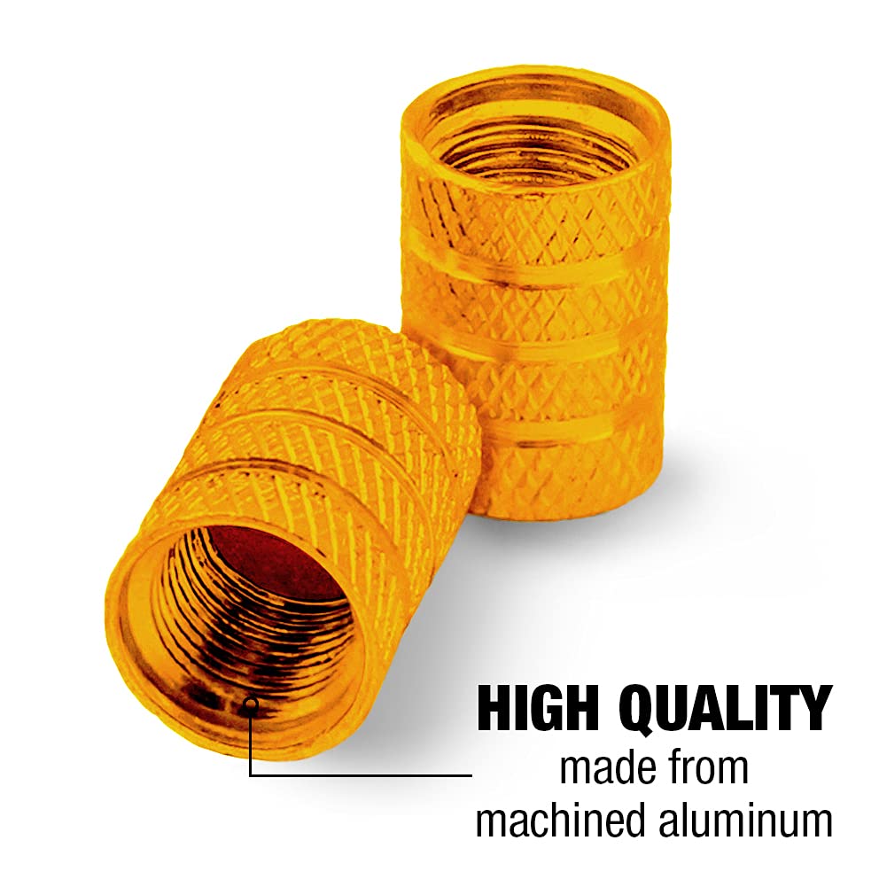 Summer Sunflower Wreath Graphics Wheel Caps - Aluminum Valve Stem Covers for Motorcycle & Bicycle Tires - Perfect for Bike Decor & Summer Riding Accessories