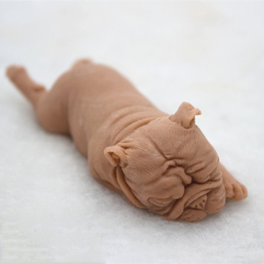 3D Silicone Soap Molds for Dogs - Puppy Shape DIY Candle & Bath Bomb Molds - Perfect for Handmade Gifts, Home Spa & Craft Projects