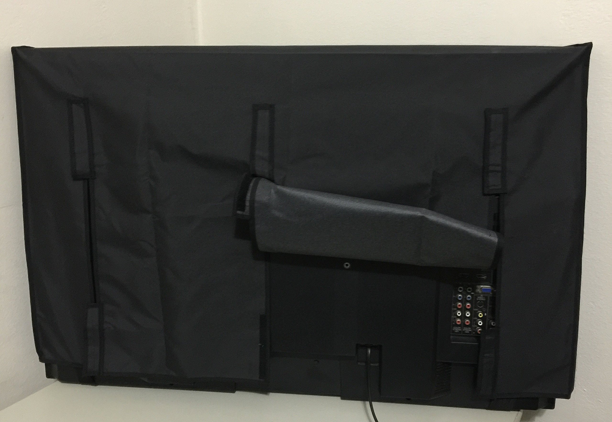COMP-BIND 42'' Outdoor Water Resistant TV Cover - Fits LCD & Plasma Screens, 40.5''W x 4.25''H x 25''H, Perfect for Patio, Deck, and Backyard Entertainment