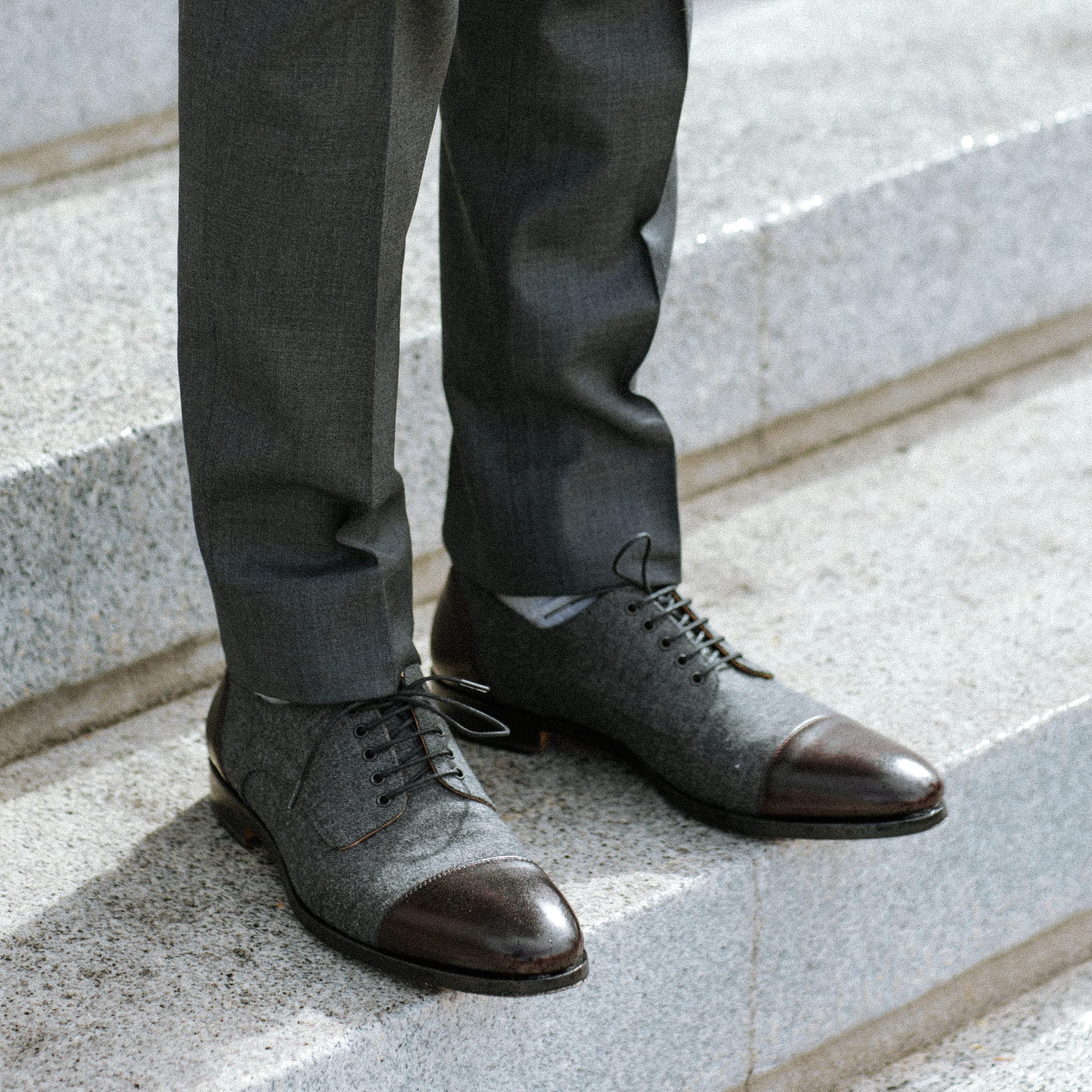 TAFT Jack Shoe - Handcrafted Genuine Leather & Wool Men's Dress Shoes for Business & Formal Occasions | Comfortable Oxford Style for Weddings, Office & Special Events