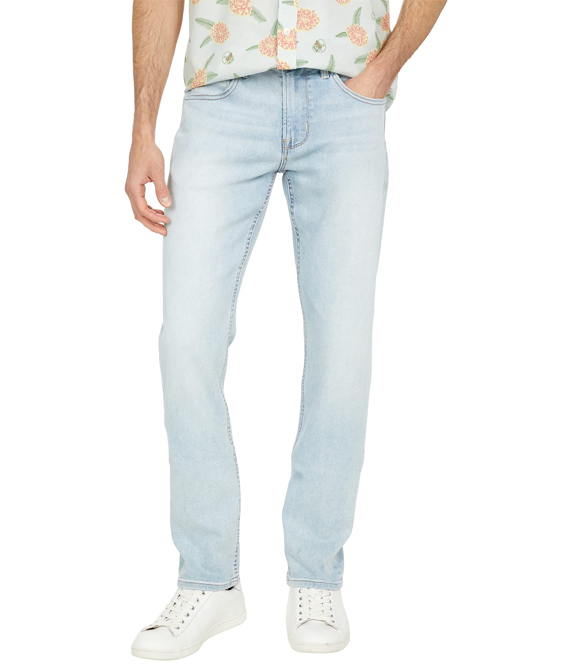 Hudson Jeans Men's Byron Straight Leg Jean in SKYPOINT Wash - Size 30 | Classic Denim Pants for Casual Wear & Everyday Outfits