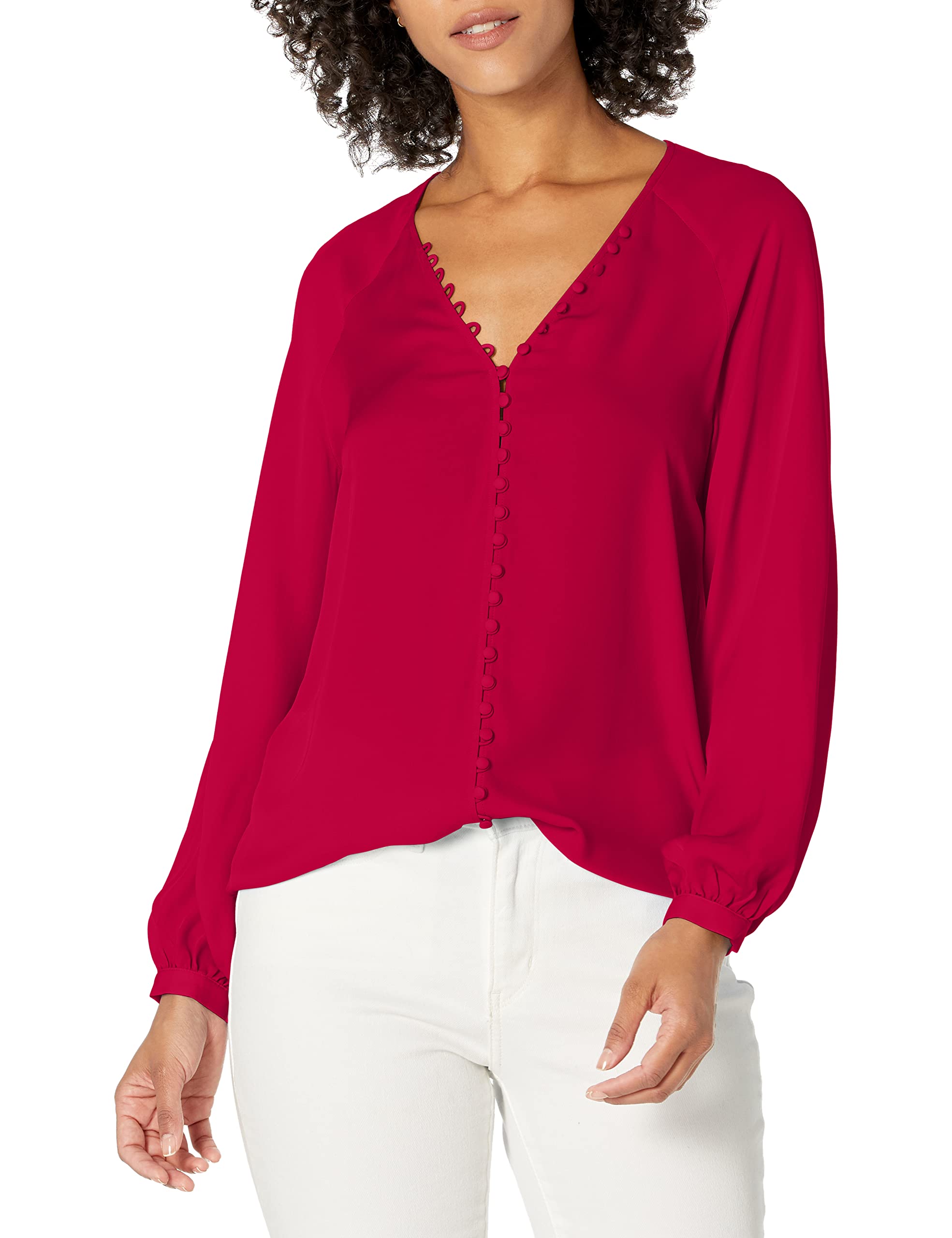 Joie Women's Shariana Top - Stylish & Comfortable Blouse for Casual Wear, Office & Outings | Trendy Women's Fashion Tops