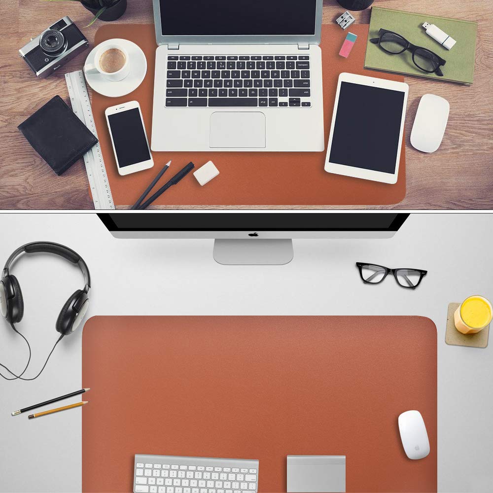 Premium PU Leather Mouse Pad - Large 23.6
