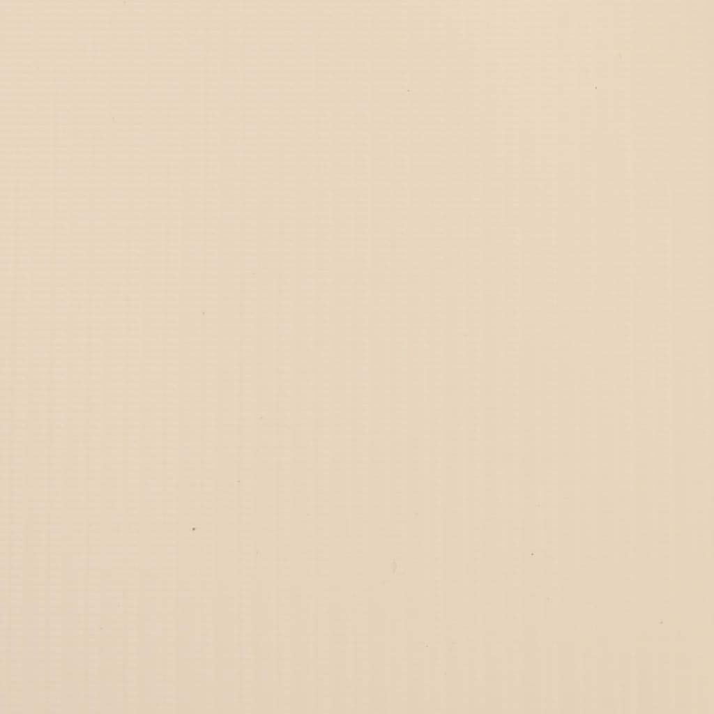 PVC Extendable Garden Privacy Screen 114.8' x 0.6' Cream Retractable Fence - Yard, Garden & Outdoor Partition for Patio, Poolside & Backyard Privacy Protection