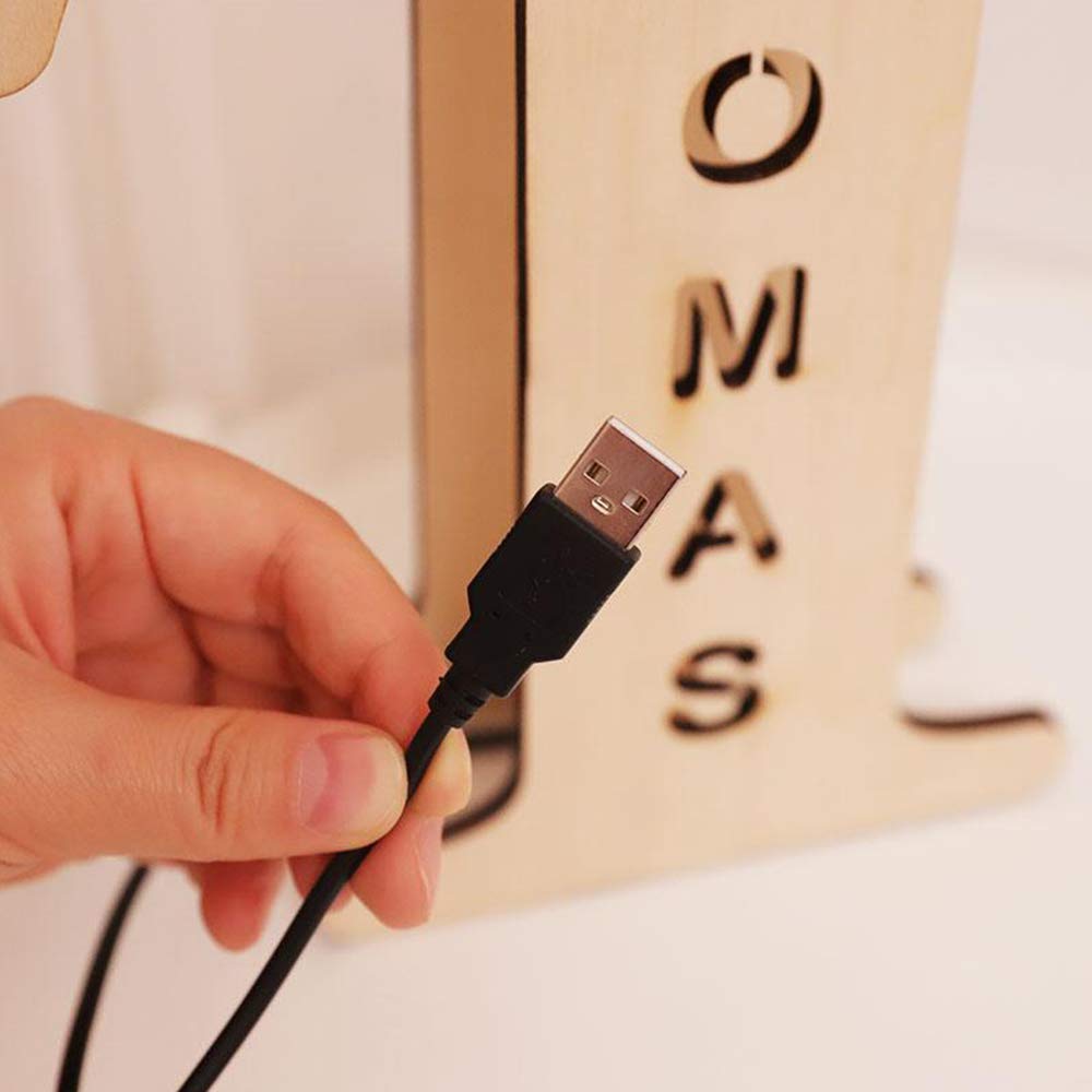 Custom LED Marquee Letter Lights - Personalized Wooden Wall Decor for Bedroom, Wedding & Gifts