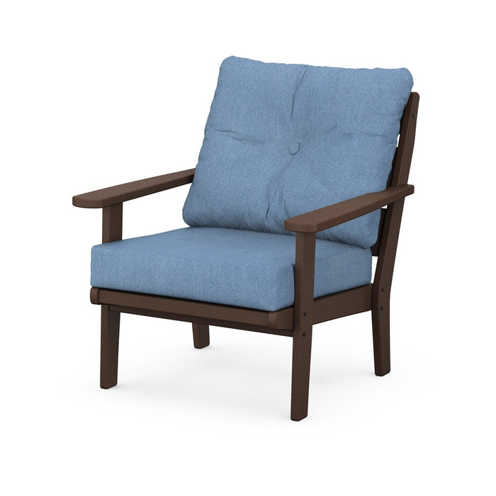 POLYWOOD Lakeside Deep Seating Outdoor Chair - Durable All-Weather Adirondack Style Patio Furniture for Poolside, Garden & Backyard Relaxation