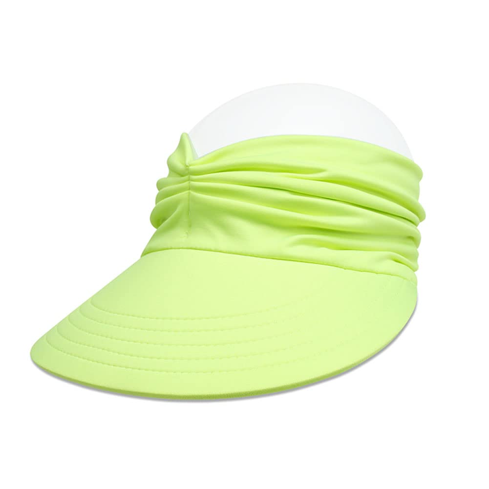 Women's Wide Brim Sun Hat with UV Protection for Beach, Golf, Hiking & Outdoor Sports | Stylish Summer Visor Cap for Travel, Gardening, and Casual Wear