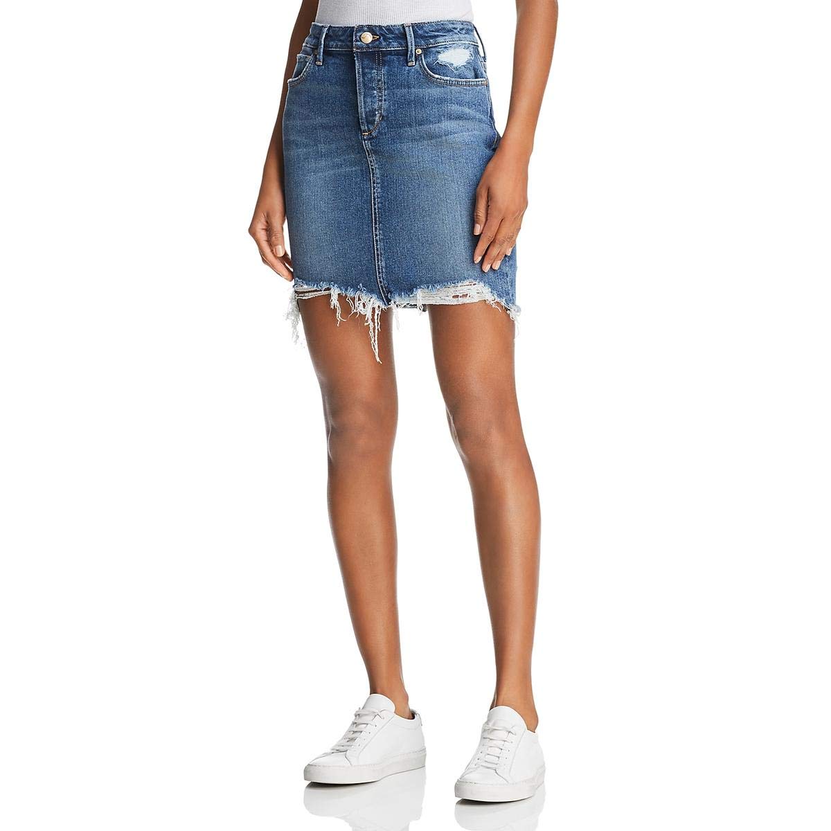 Joe's Jeans Women's High Waisted Pencil Skirt - Slim Fit Stretch Denim Skirt for Work, Office & Night Out | Fashionable & Comfortable Formal Wear