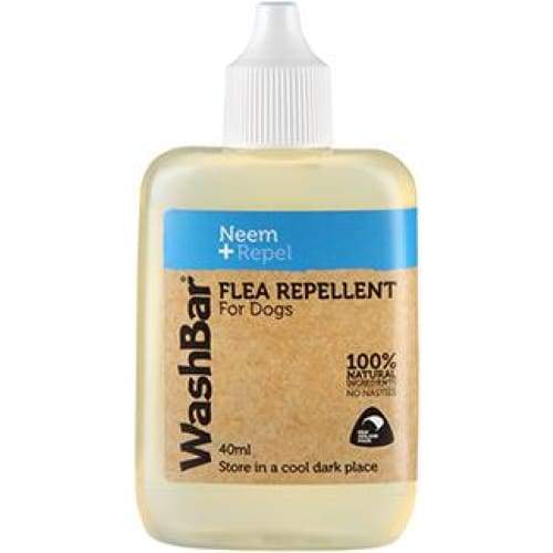 Natural Flea Repellent for Dogs - 40ml Essential Oil WashBar | Safe & Effective Flea Treatment for Puppies & Adult Dogs | Perfect for Bathing, Grooming & Outdoor Protection