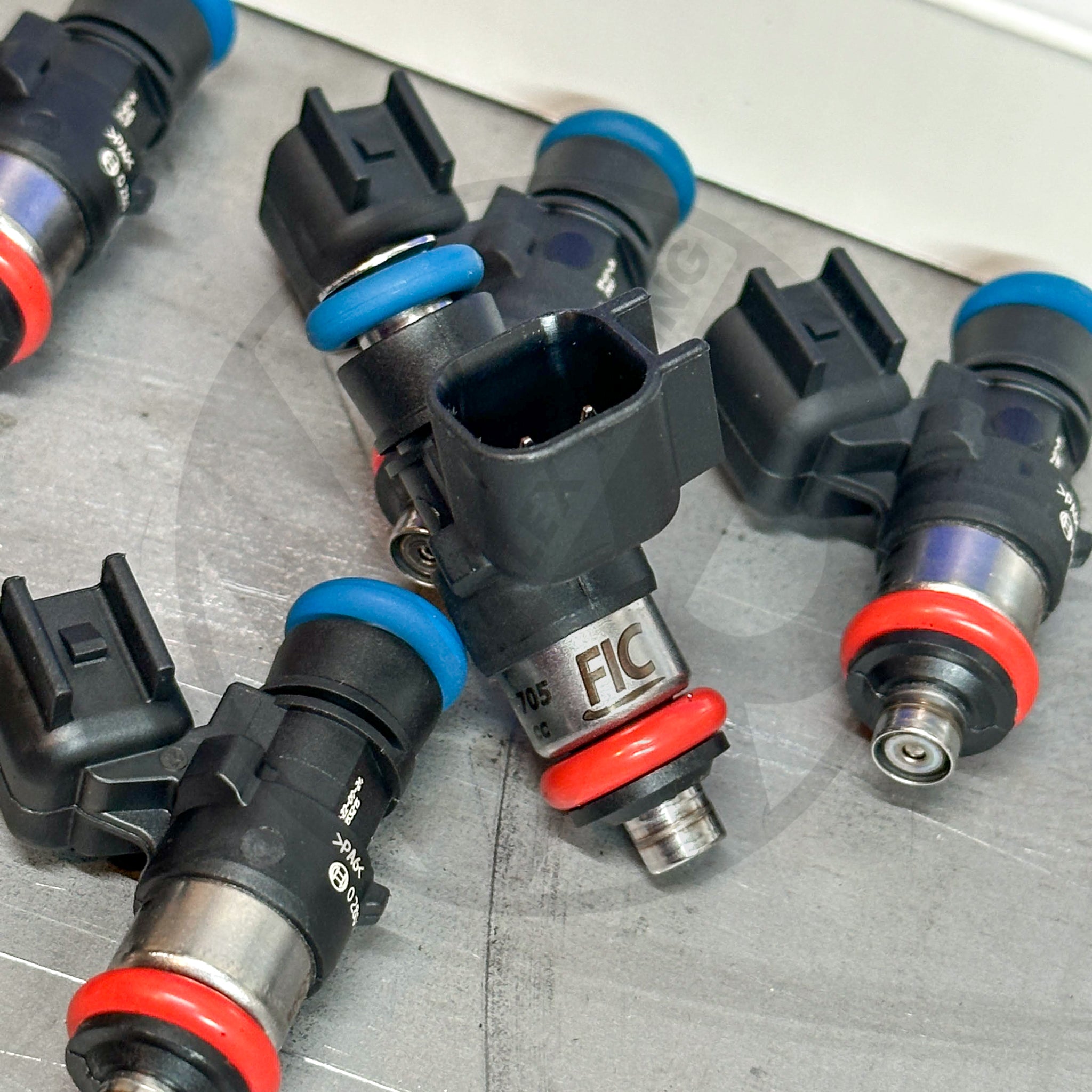 FIC Fuel Injectors 1000cc High Impedance for GM LS3 LS7 LSA L76 L92 L99 - High Performance Fuel Delivery System for Racing & Engine Upgrades