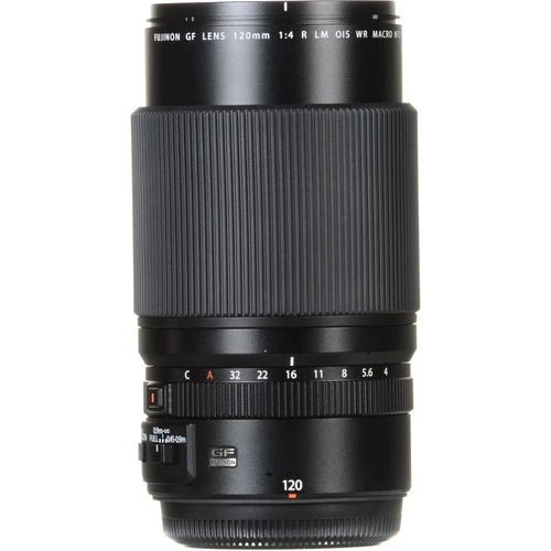 FUJIFILM GF 120mm f/4 Macro R LM OIS WR Lens - Professional Medium Format Macro Photography Lens for Portraits, Jewelry & Product Shots - Perfect for Studio, Outdoor and Close-Up Photography