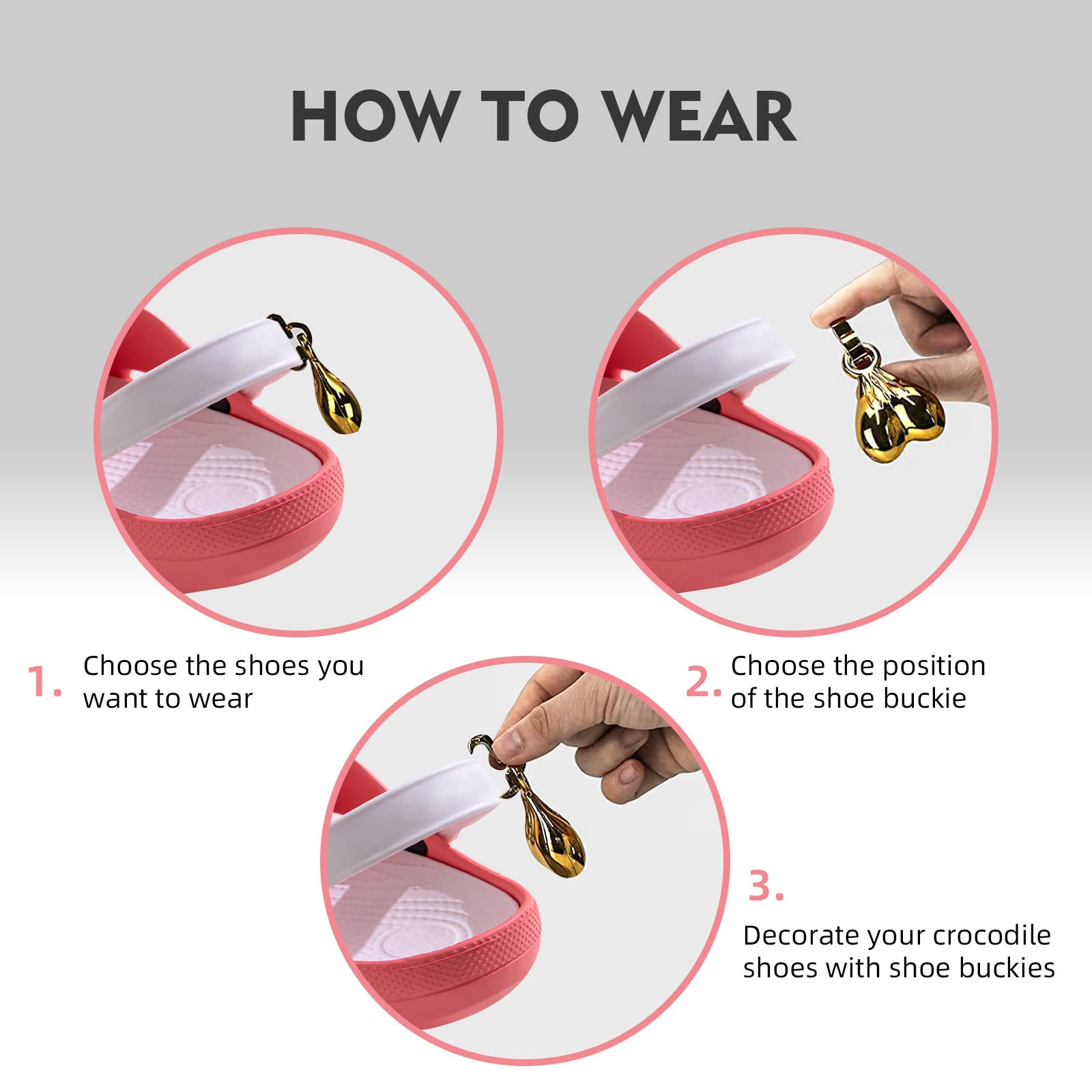 Set of 2 Funny Shoe Charms & Shoe Clips - Unique Shoe Nuts Decorations for Crocs & Shoes - Perfect Birthday & Christmas Gift for Men & Women - Great for Casual Wear, Parties & Festive Occasions