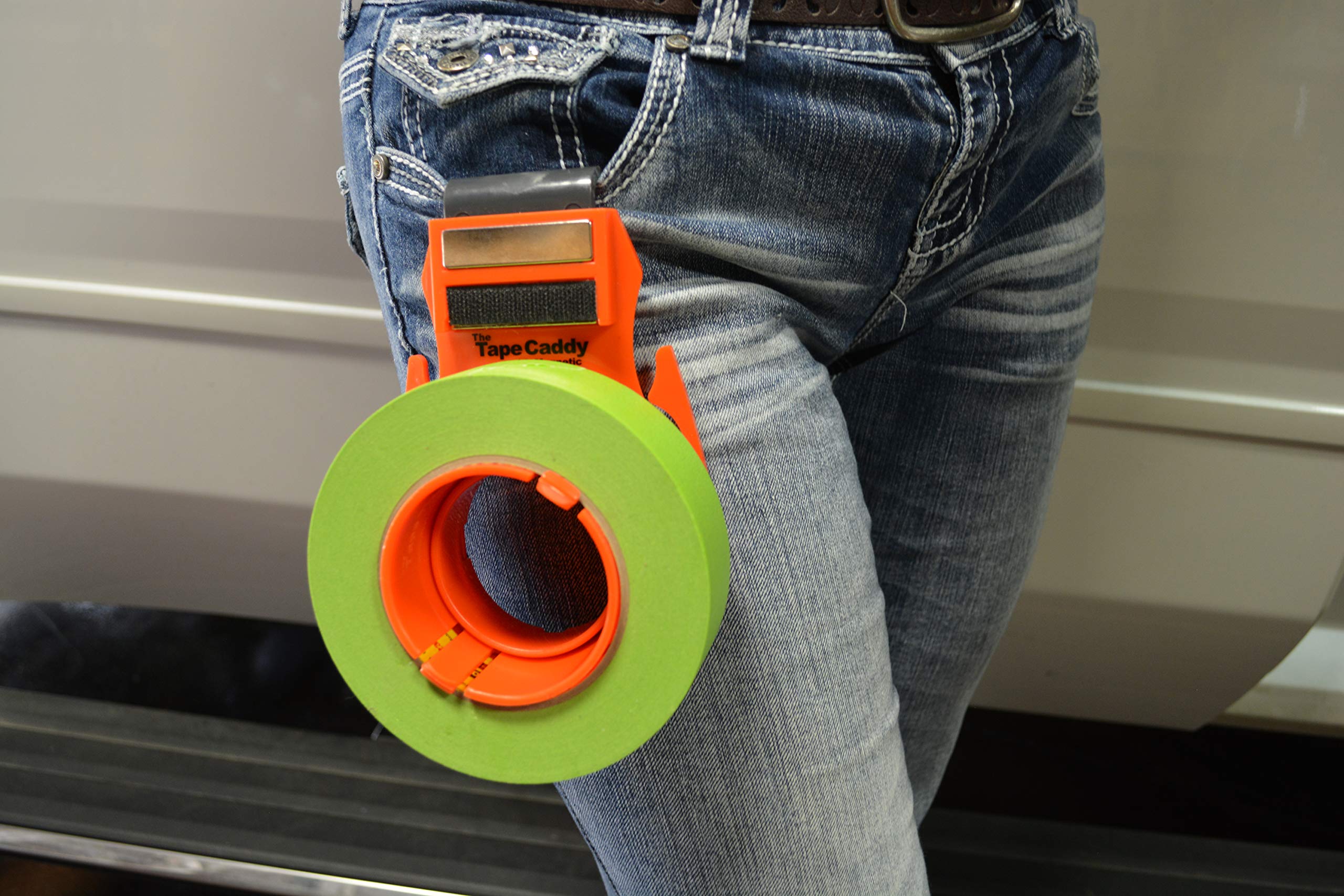 Collision Edge 1 Inch (25mm) Magnetic Tape Holder Combo Kit - Perfect for Painters Tape, Fine Line Tape, Duct Tape & Frog Tape | Ideal for Auto Body Shops, Construction Sites & DIY Home Projects