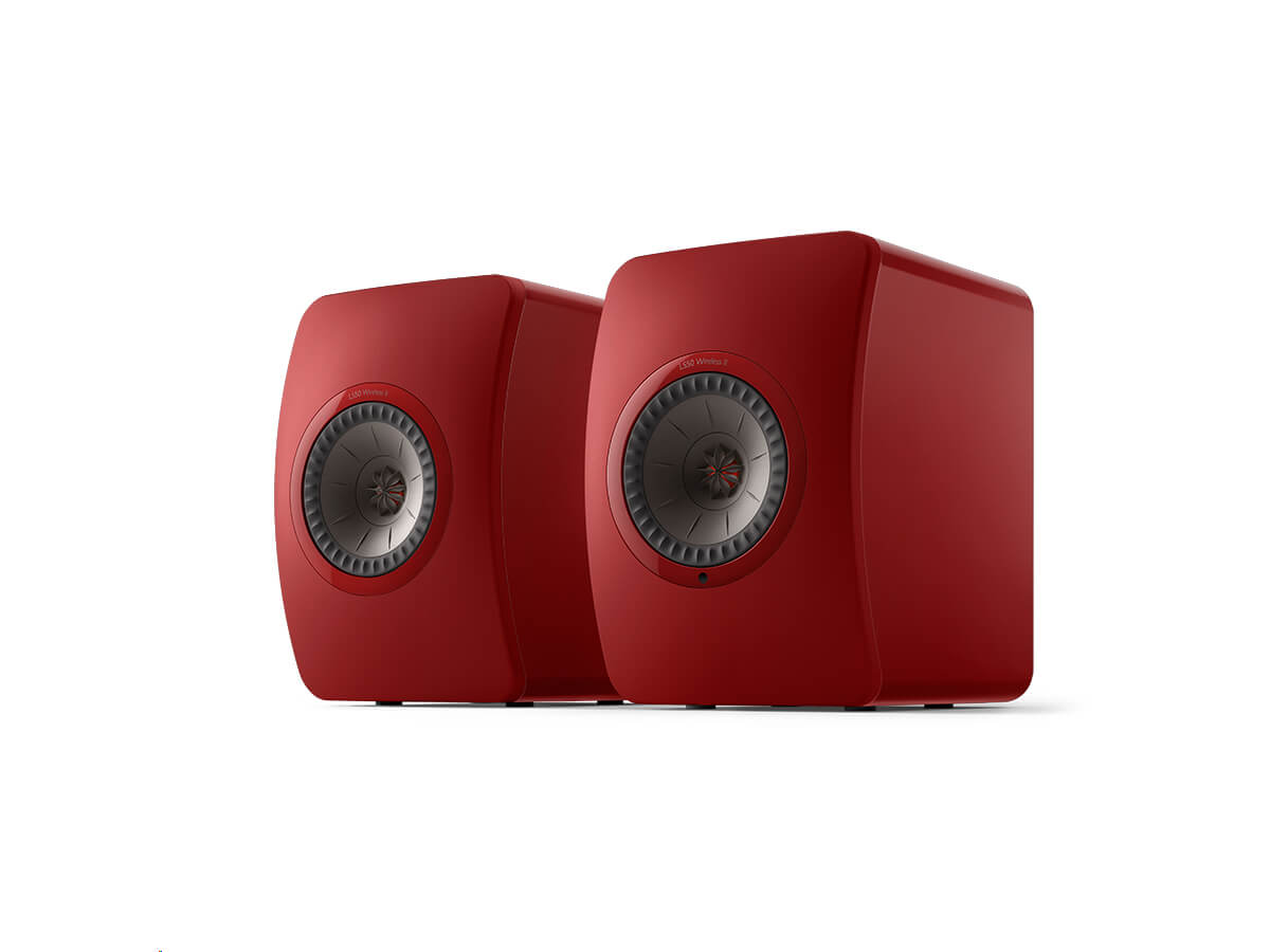 KEF LS50 Wireless II Bookshelf Speakers (Pair) – Premium Hi-Fi Audio for Home Theater & Music Listening