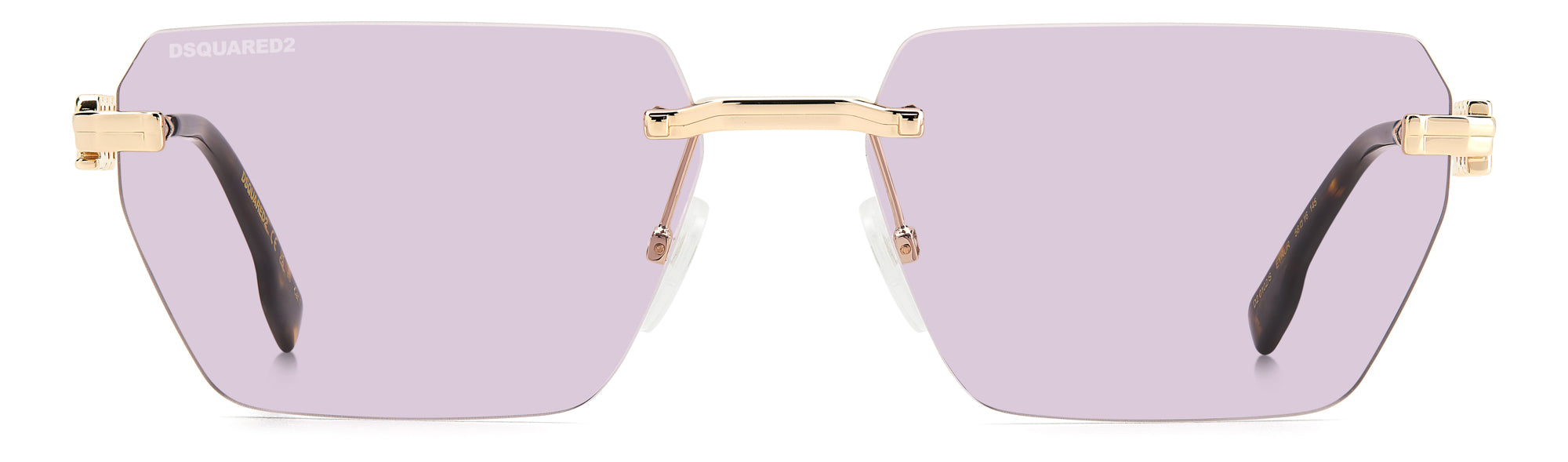 DSQUARED2 D2 0102/S Sunglasses - Polarized UV Protection Aviator Style for Men & Women - Perfect for Driving, Outdoor Sports & Fashion Accessories