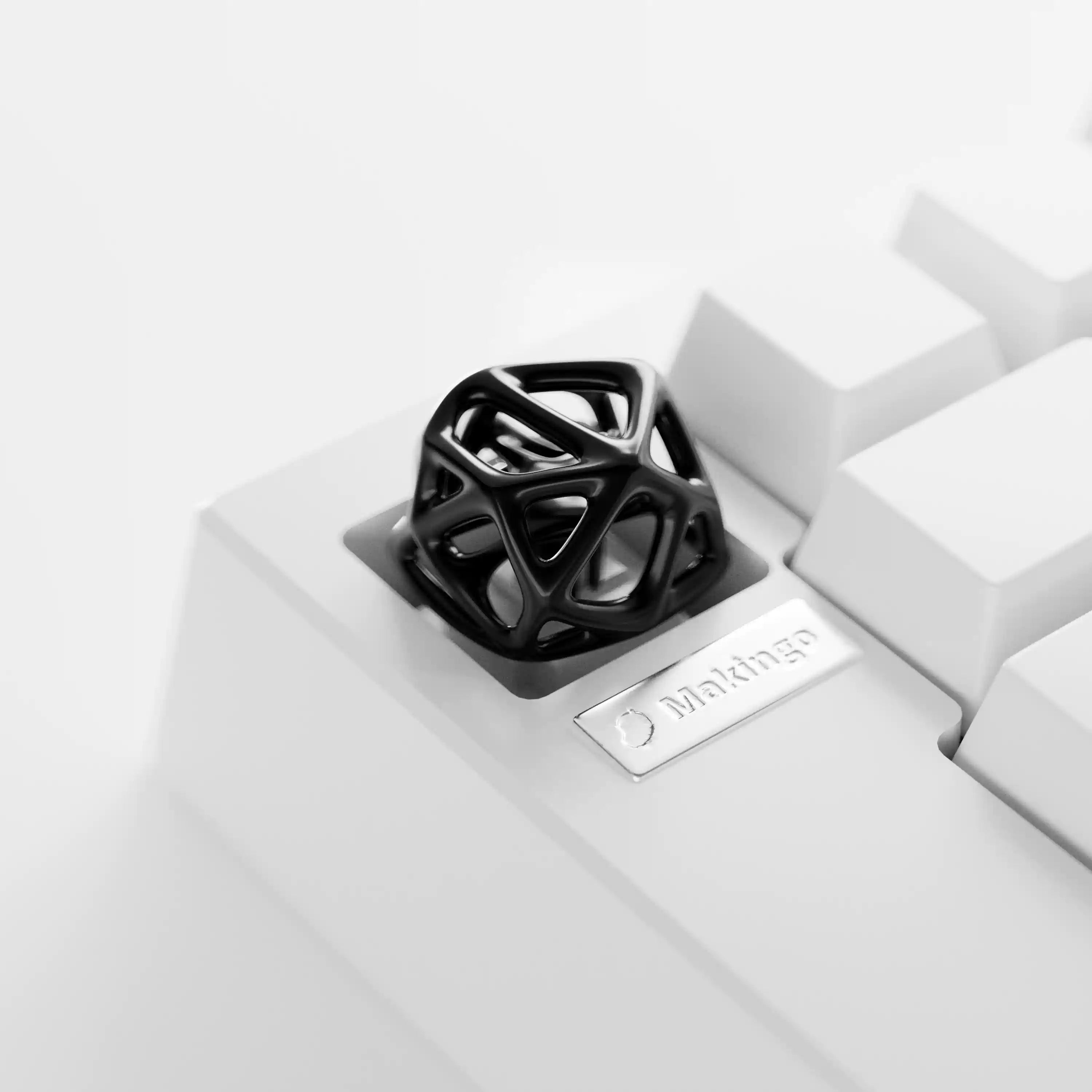Custom Hollow Out Metal Keycaps - Personalized Aluminum Alloy Keycap for Mechanical Keyboards (Single ESC Key) - Perfect for Gaming, Typing & Keyboard Customization