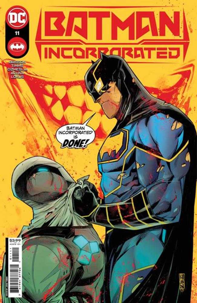 Batman Incorporated #11 Comic Book - Cover A by John Timms | DC Comics Collectible, Superhero Graphic Novel for Adults & Teens | Perfect for Comic Book Collections & Superhero Fans