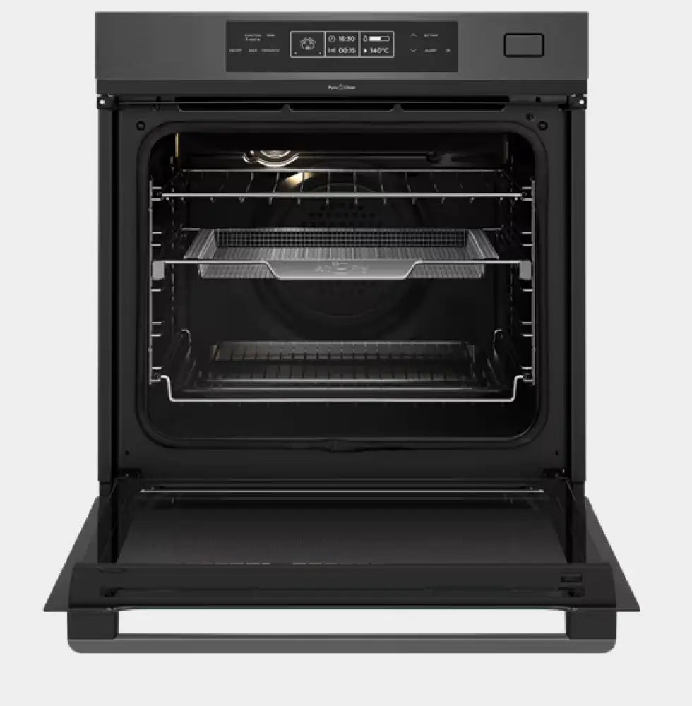 Westinghouse WVEP618DSD 60cm Dark Stainless Steel Multifunction Steam & Pyrolytic Oven - Perfect for Baking, Roasting & Self-Cleaning in Modern Kitchens