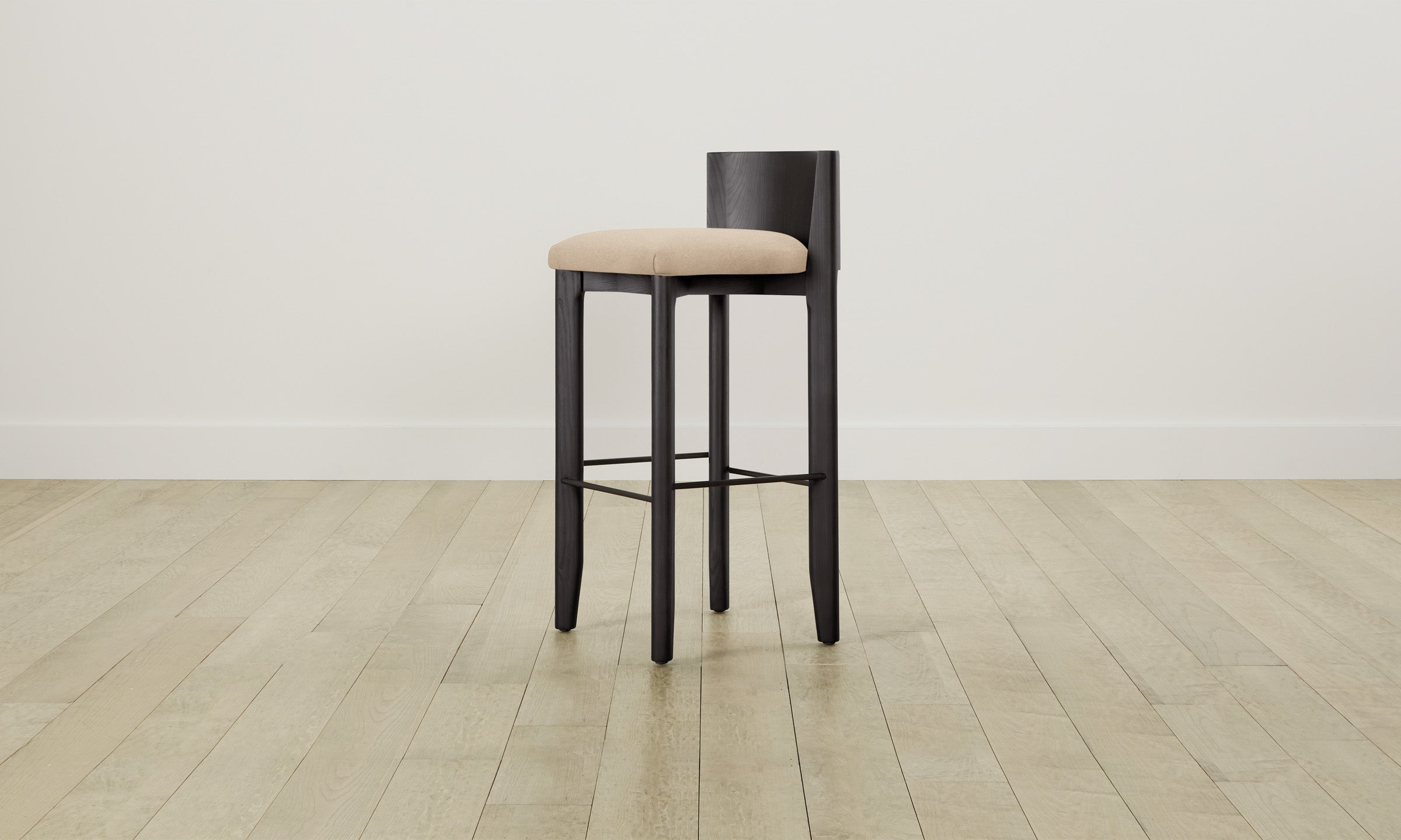 Premium Velvet Bar Stools Set of 2 - The Delancey Counter Height Stools with Butter-Soft Performance Fabric - Perfect for Kitchen Islands, Breakfast Bars & Home Decor