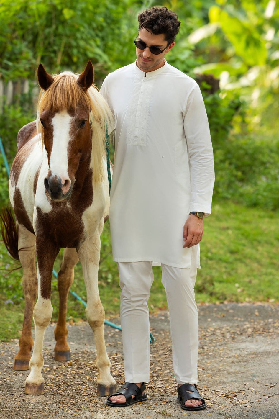 Premium Cotton Off-White Kurta & Trouser Set for Men | Traditional Indian Ethnic Wear | Perfect for Festivals, Weddings & Casual Outings