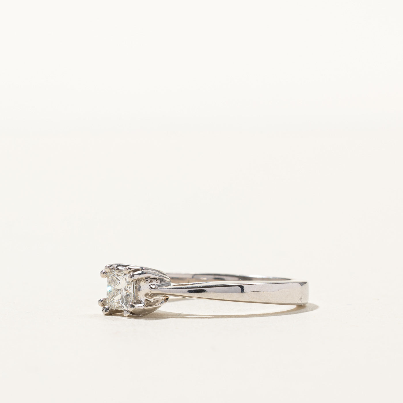 0.33ct Solitaire Diamond Engagement Ring for Women - Size 4.5 - Perfect for Proposals, Anniversaries & Special Occasions