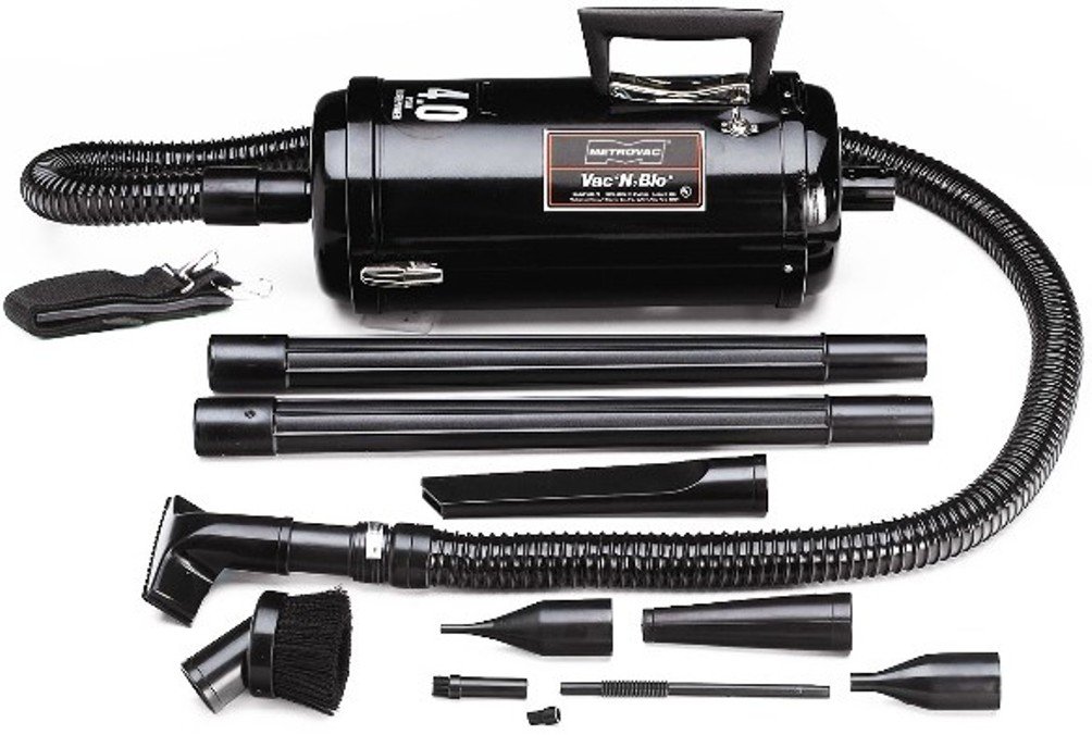 METROVAC VAC N BLO 4.0 Portable Vacuum Cleaner & Blower - 4.0 Peak HP with Accessories Kit - Ideal for Home Cleaning, Car Detailing, and Workshop Use