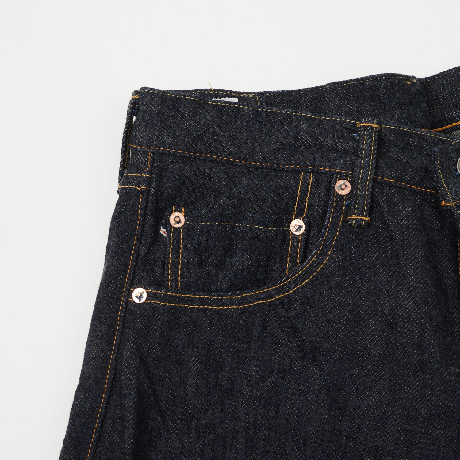 ONI 622 20th Anniversary Blue Cast Regular Tapered Jeans for Men - One Wash Denim Pants | Vintage Japanese Selvedge Jeans for Casual Wear & Street Style