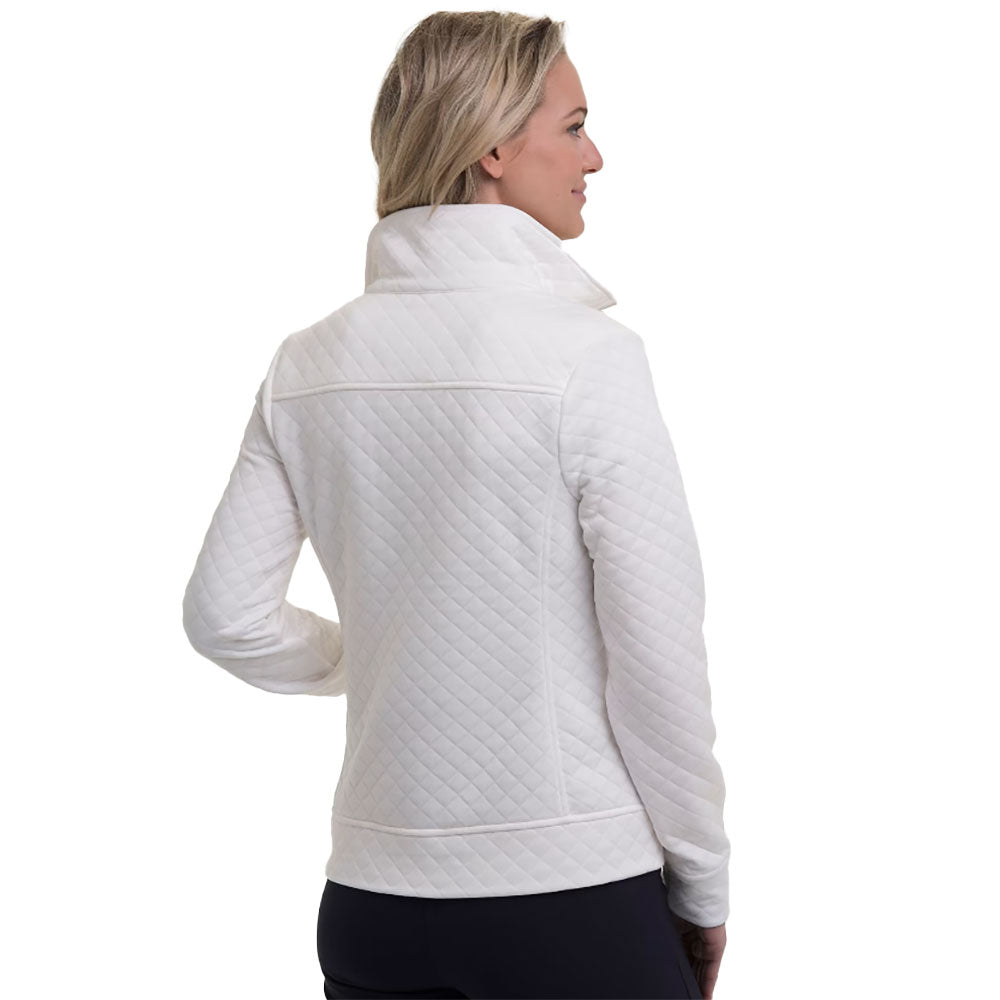 Fairway & Greene Ramsey Quilted Women's Golf Jacket - Lightweight Waterproof Windbreaker for Outdoor Sports & Casual Wear